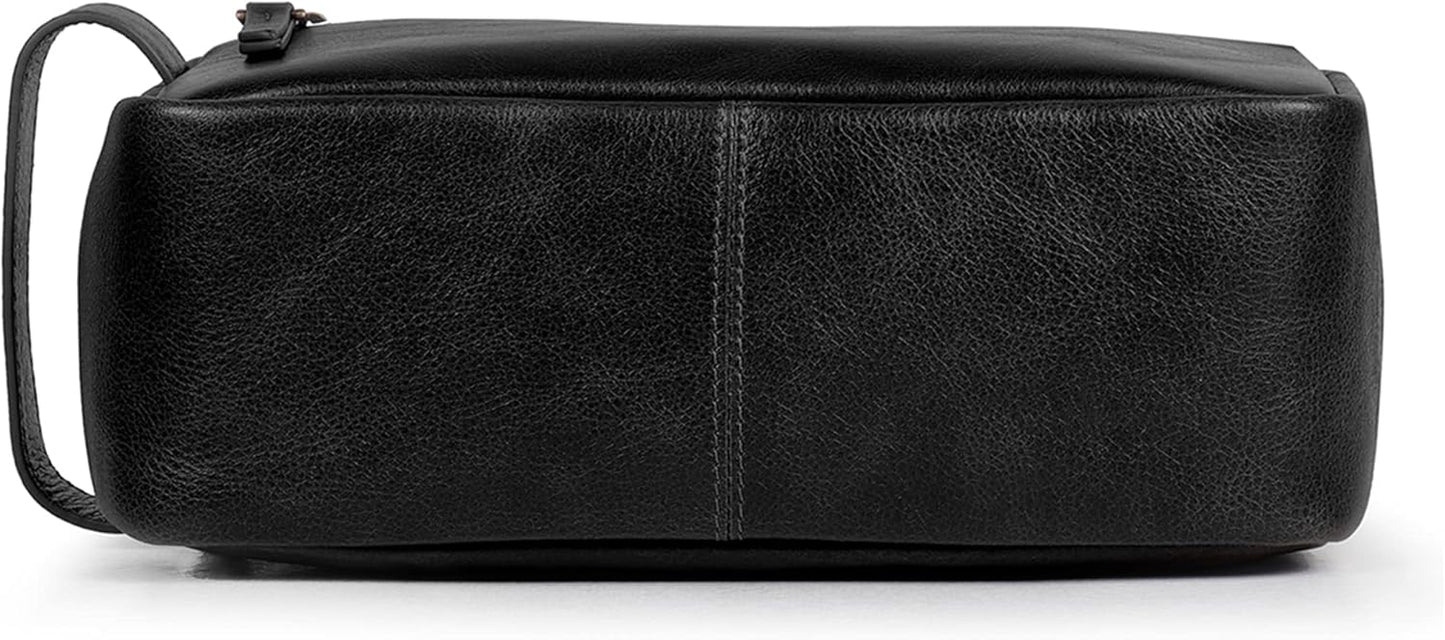 Londo Genuine Leather Travel Toiletry Bag – Makeup, Shaving Organizer, Dopp Kit for Men & Women, Durable & Stylish Travel Accessory