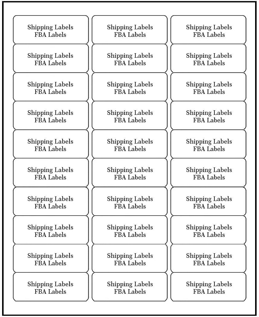 Address Labels for Inkjet Printers 1" x 2-5/8", Pack of 15000 Labels - Lumora Desk
