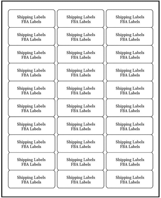 Address Labels for Inkjet Printers 1" x 2-5/8", Pack of 15000 Labels - Lumora Desk
