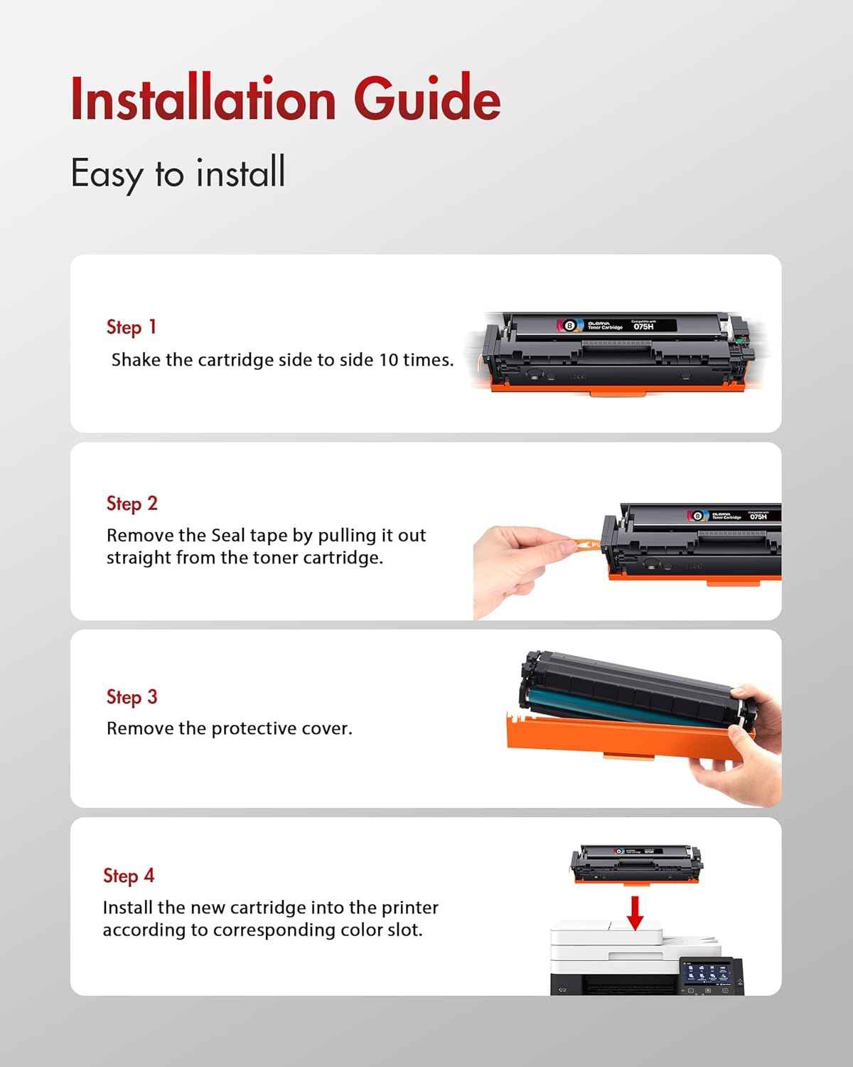 075H 075 Toner Cartridges mf665cdw