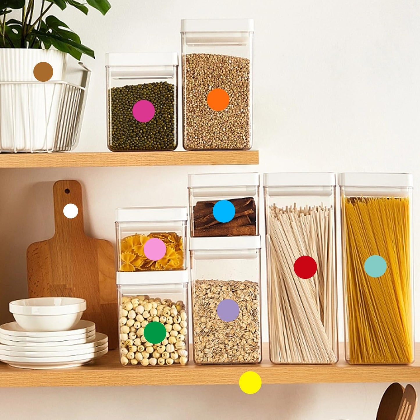 0.75 Inch Removable Color Code Dot Sticker Round Labels,Garage Sale Stickers Price Tags Label Blank Yard Sale Circle Dot Stickers(1050 Pack,Purple)