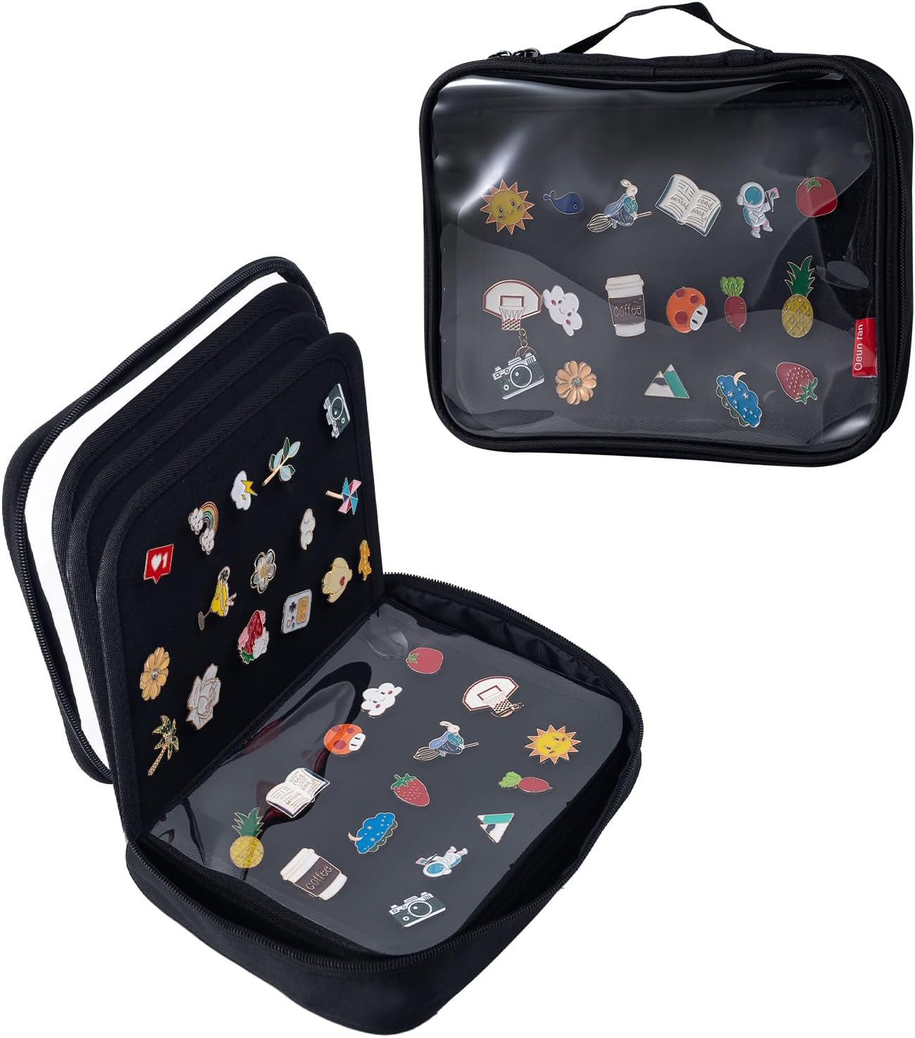 Pin Bag Pin Display Book - Lumora Desk