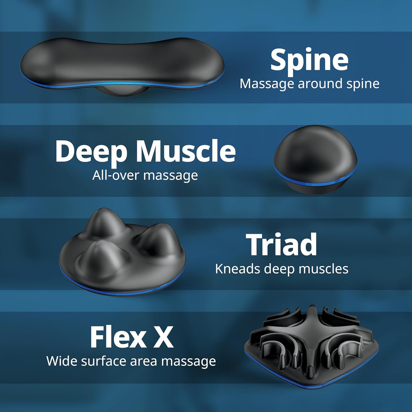 Wahl Lithium-Ion Deep Tissue Percussion Handheld Massager for Muscles, Back, Neck, Shoulder Pain Relief, Cordless, Adjustable Intensity, Long Battery Life, FSA Eligible, Model 4232