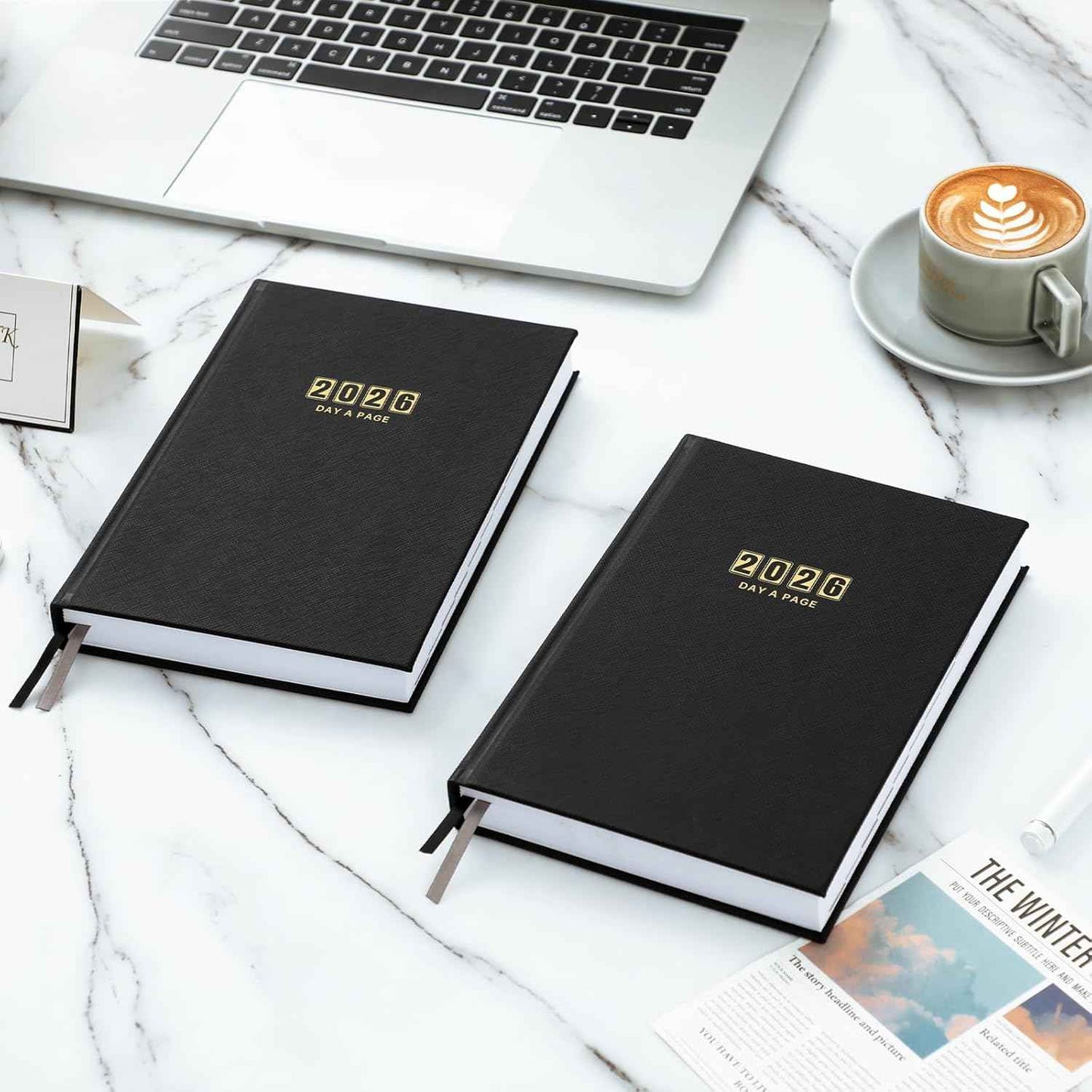 2026 Daily Planner - 2026 Daily Planner Full Page Per Day, Page A Day Calendar 2026, Jan. 2026 - Dec. 2026, 5.8" x 8.4", Agenda for 365 Days