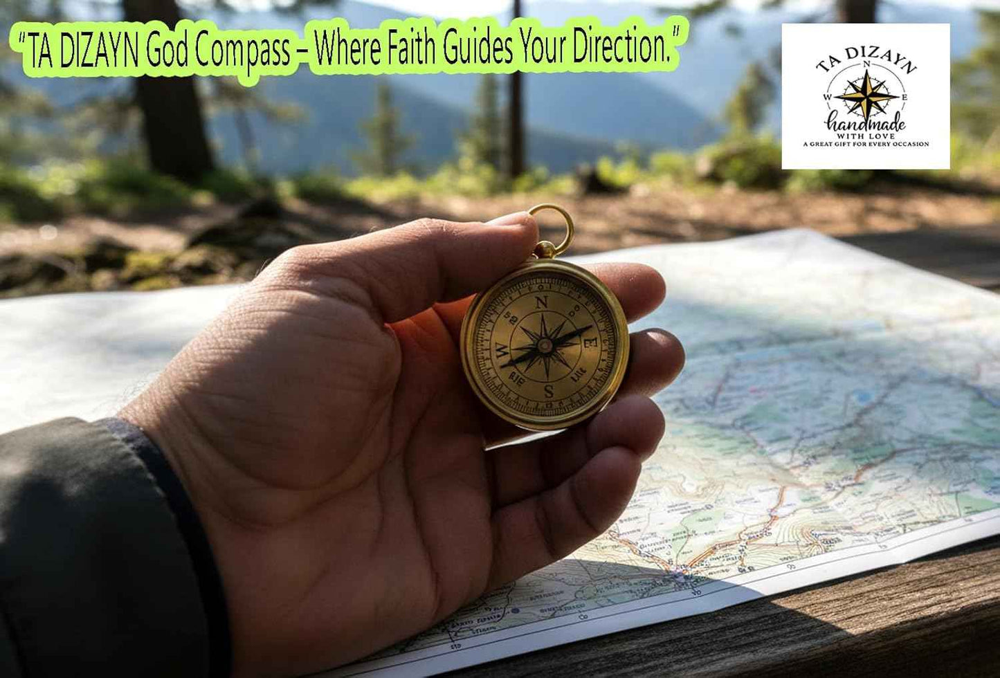 For I Know The Plans I Have For You, Jeremiah 29:11, Solid Brass Directional Engraved Compass, Baptism Gifts for Boys Girls, First Communion, Christian Gifts for Men, First Confirmation Gifts for Boys