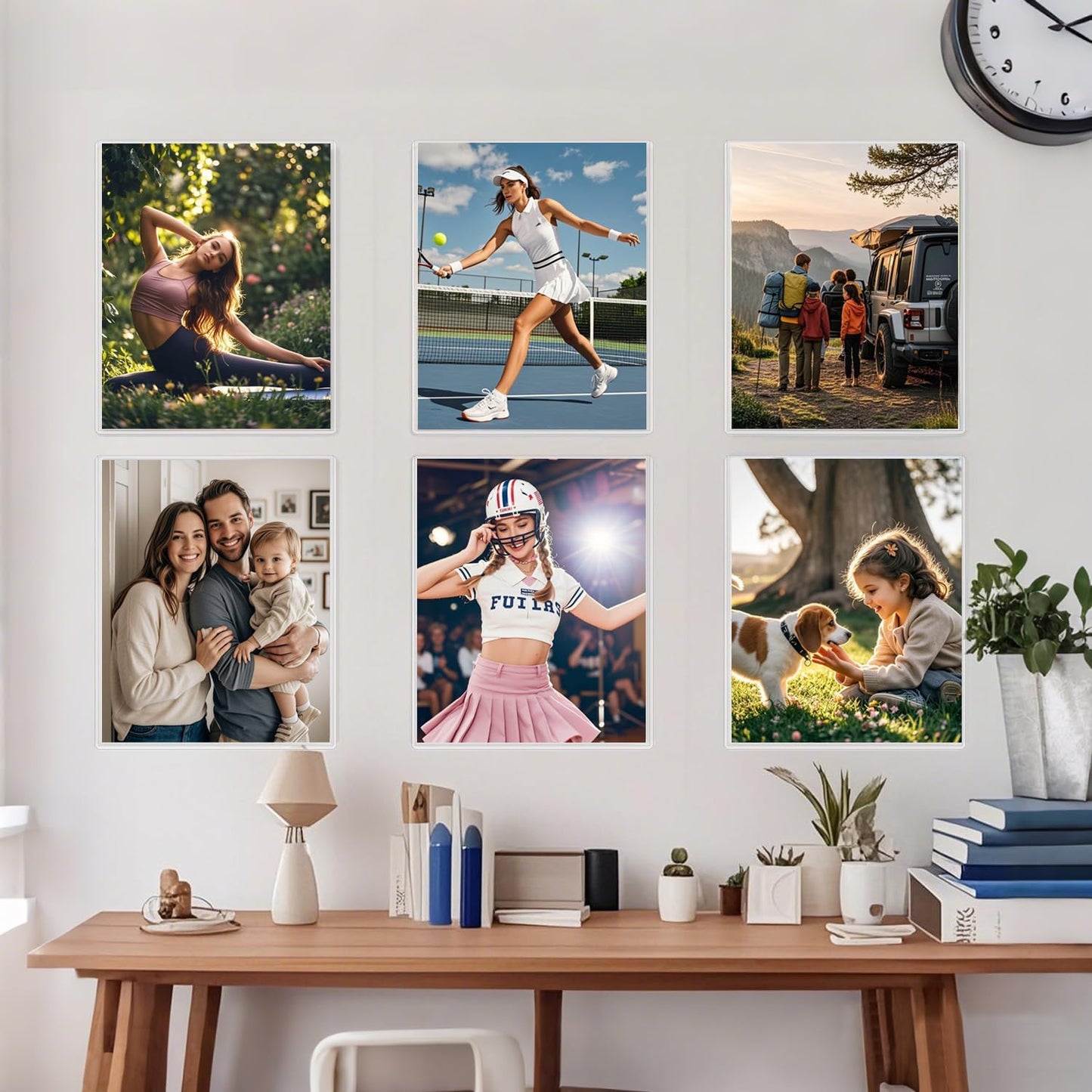 25PCS 5" x 7" Clear Rigid Card Sleeves – Waterproof Hard Plastic Protectors for Postcards, Prints, Photos, Trading & Sports Cards – Top Load Jumbo Sheet Holders