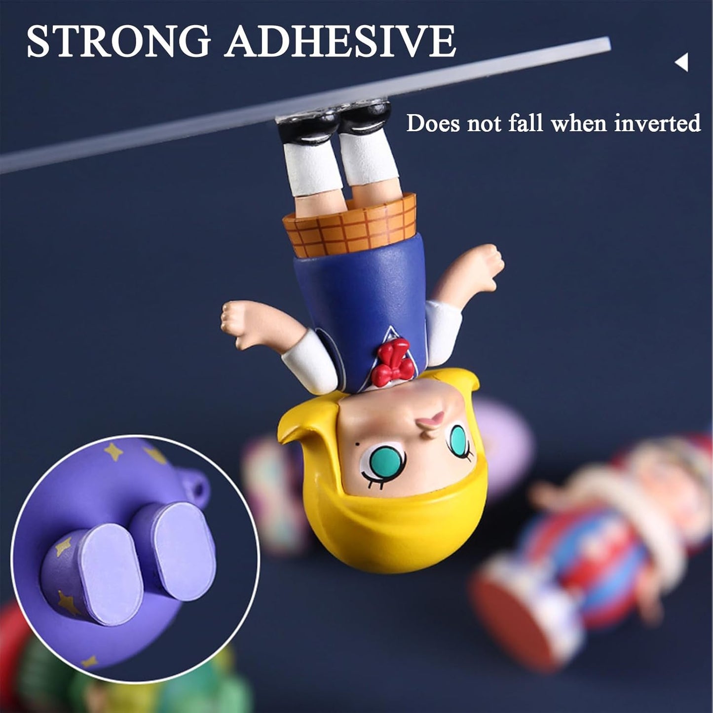 Adhesive Stick dots Two-Sided Sided Mounting Putty Stick Tack for Wall Hanging Crafts Balloons Festival Party Decorations,Clean Removable(0.6"*0.6"-560)