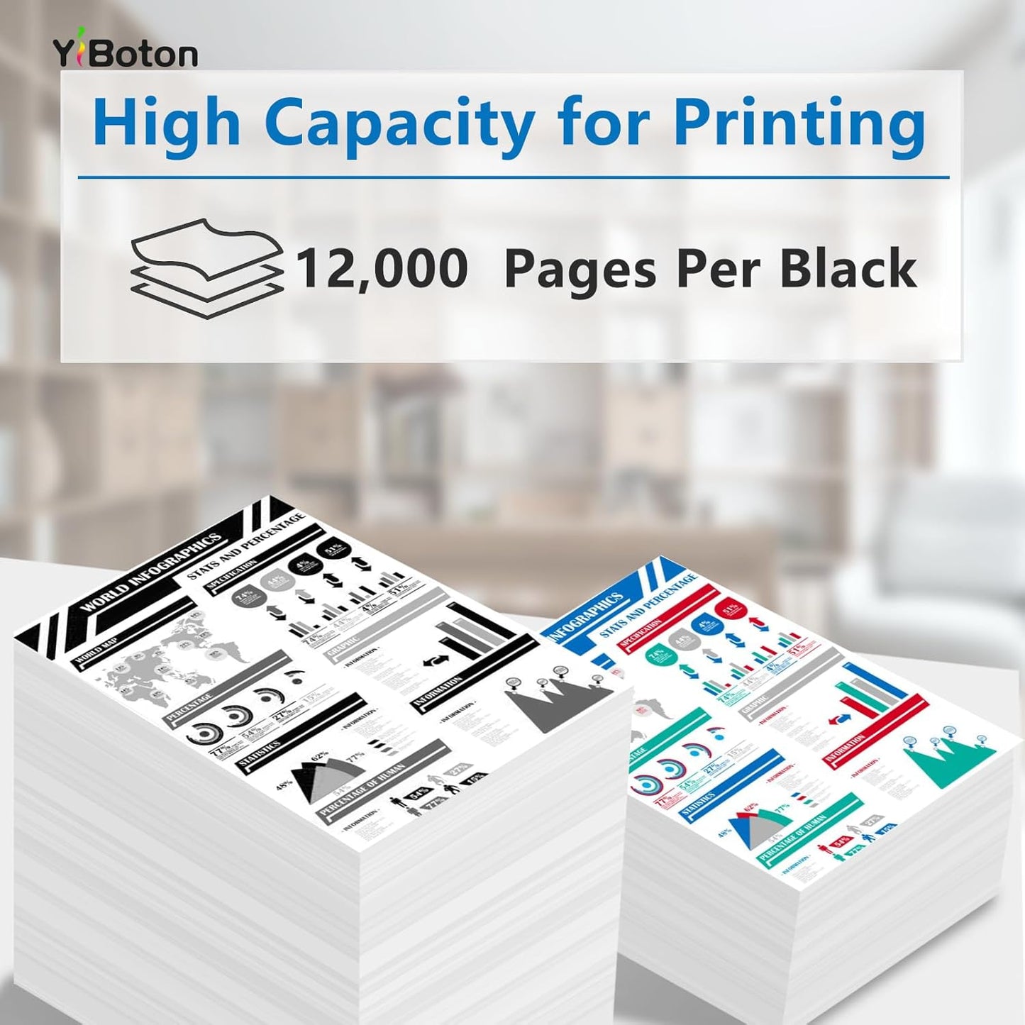 T08 T08L Black High Capacity Toner Cartridge Compatible for Canon T08 T08L 3010C005AA Toner for ImageCLASS 1238i LBP1238 MF1238 XMF1238 MFP XLBP1238 Printer .with New Chip