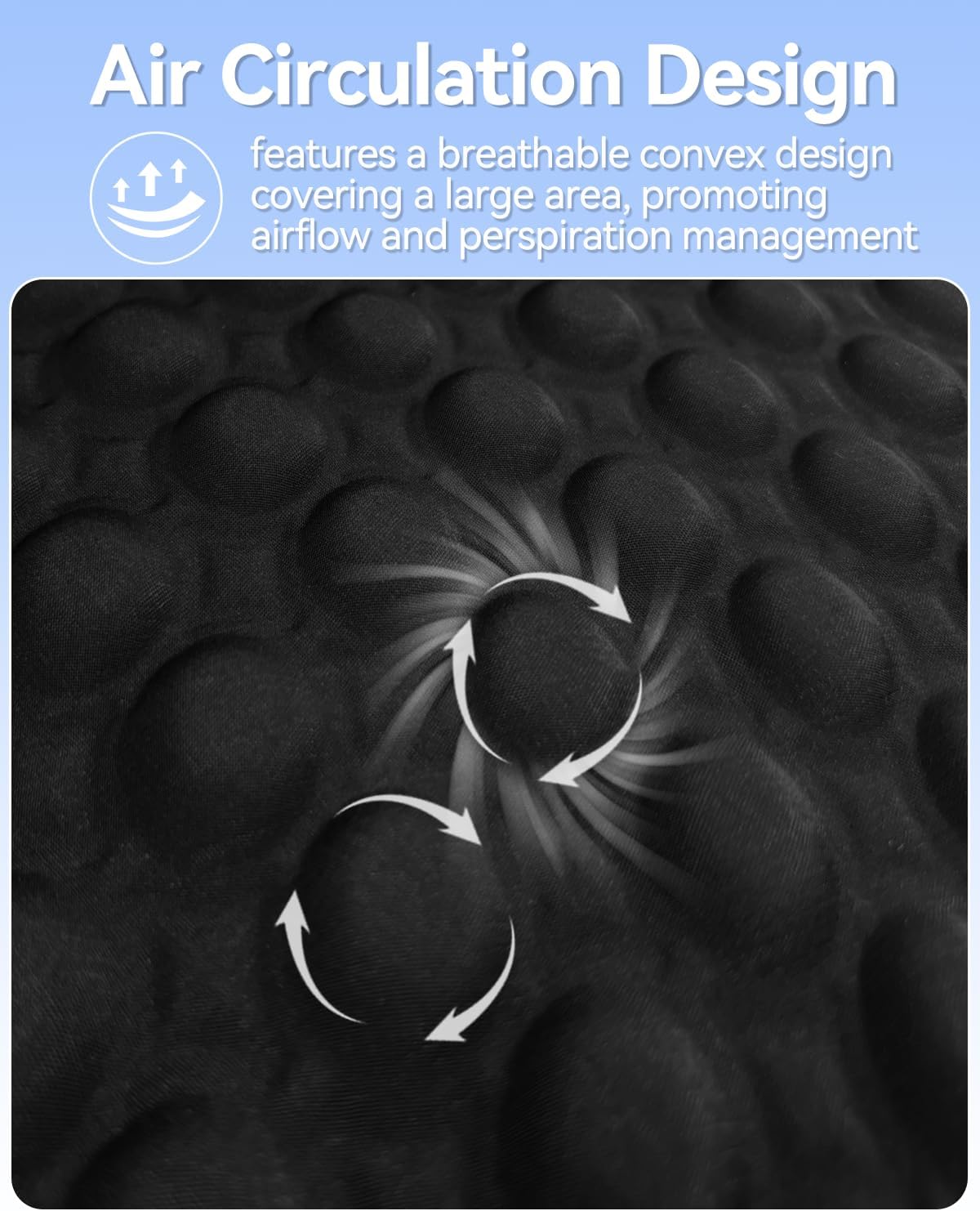 Cooling Ice Car Seat Cushion for Long Driving, Super Cold Car Cushion, Gel Seat Cushion Keep Cool for Long Car Rides