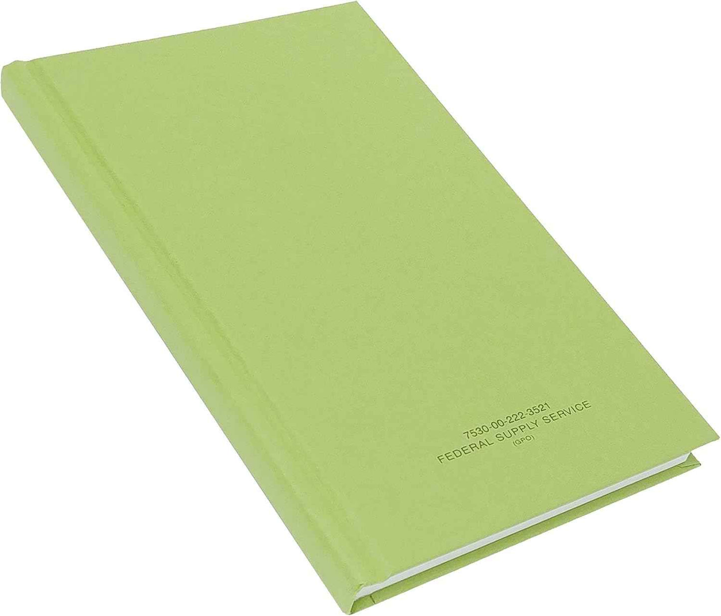 Tacticai Green Military Log Book, 5.25” x 8” - 192 Pages, Record Book for Record Keeping, Supply Chain, Inventory, Training, Maintenance & Field Operations, NSN 530-00-222-3521