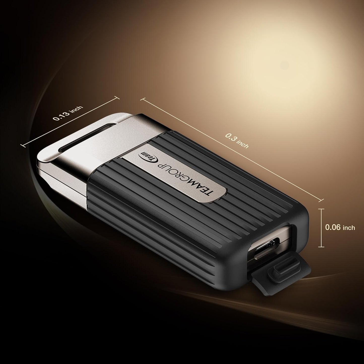 TEAMGROUP PD20 2TB Portable External Solid State Drive SSD Read up to 2000MB/s USB 3.2 Gen2x2 Type-C Waterproof Dustproof IP54 TPSEG5002T0C102