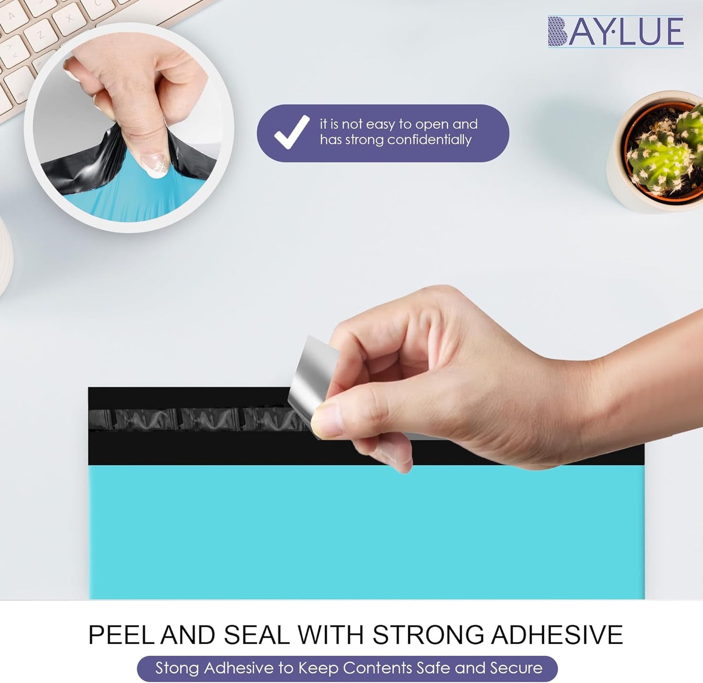 Teal Poly Mailers 9x12 Inch | Strong Adhesive Self-Seal mailer Bags | Tamper, Tear, Water Resistant Shipping Envelopes | Thick Strong Material Polymailer Bags Clothing Bag | 1000 Pack Bulk - Lumora Desk