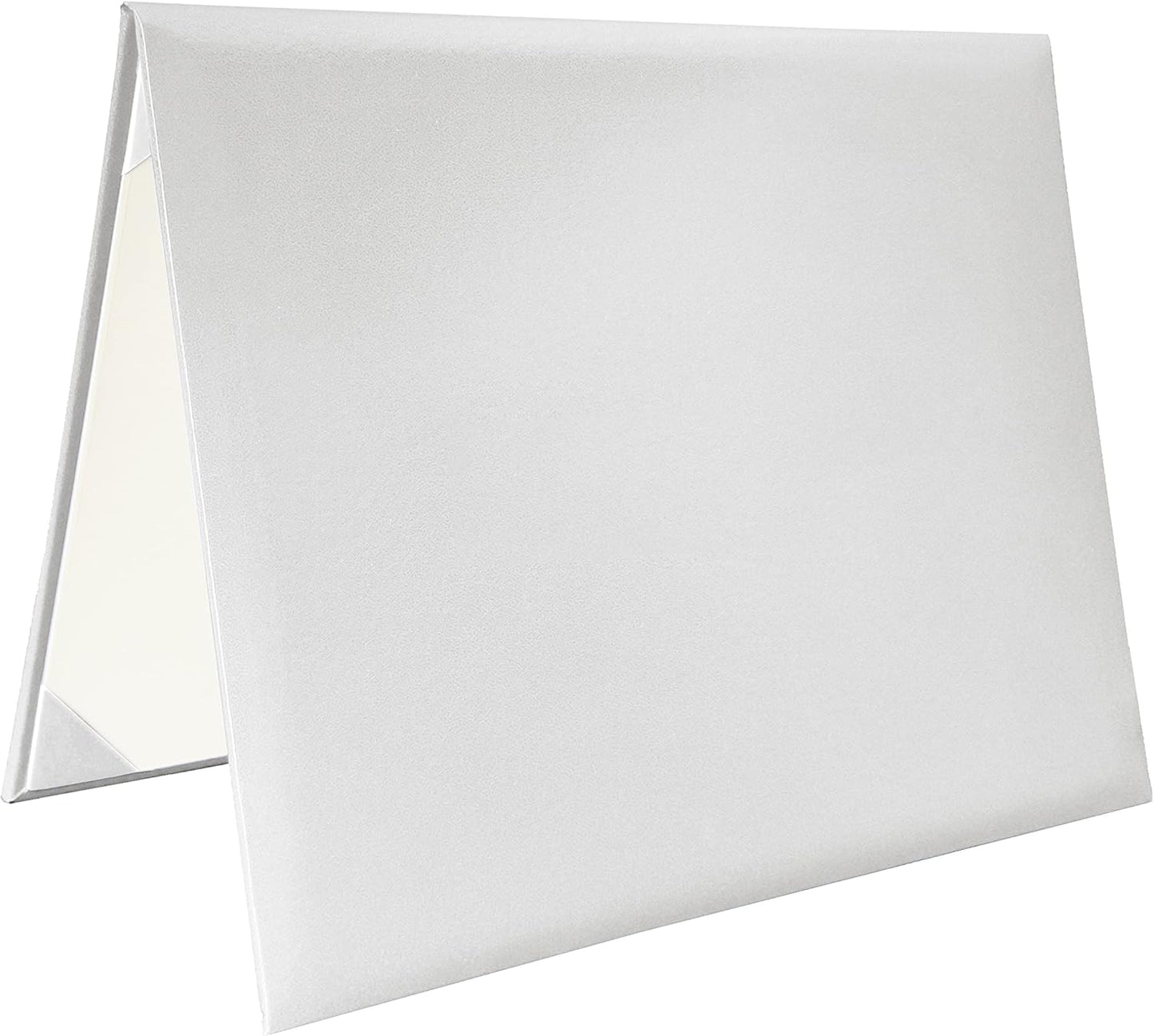 Smooth Diploma Certificate Cover 8 1/2" x 11" White