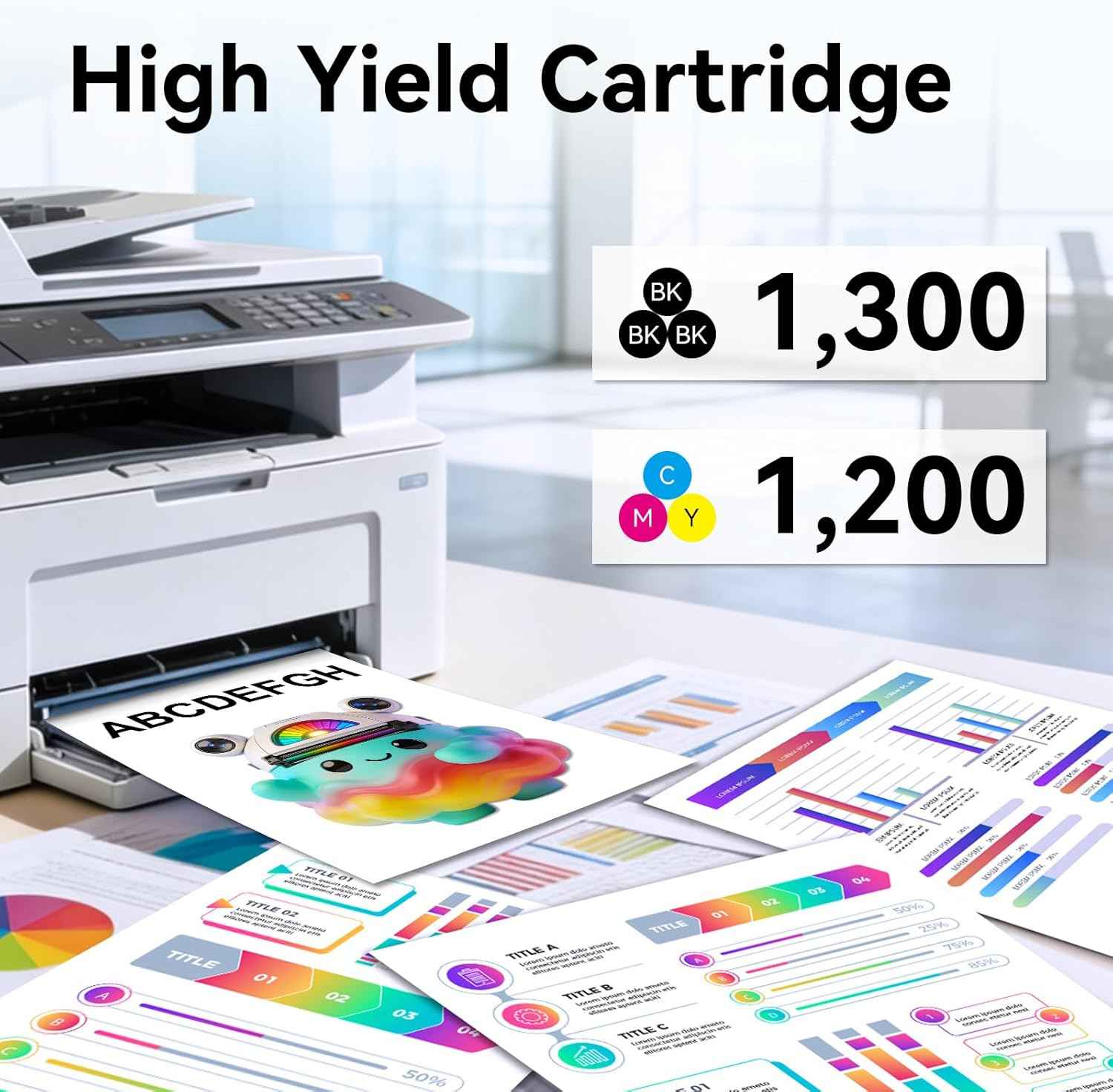 Compatible 218A Toner Cartridge Replacement for HP 218A Toner Cartridge Compatible for HP Color LaserJet pro MFP 3301sdw 3301fdw 3301cdw 3201dw Printer (Color, 4-Pack)