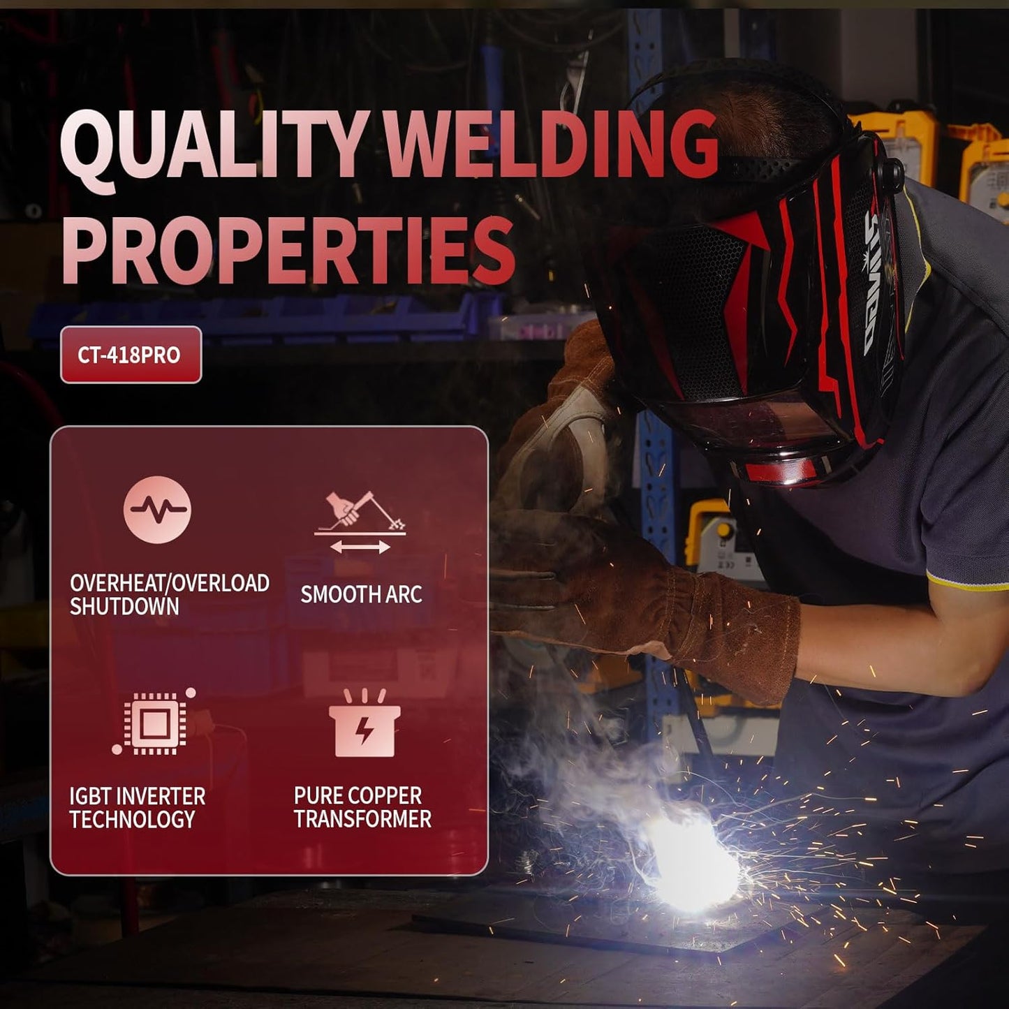 Plasma Cutter Welder Combo Gas MIG/Gasless MIG/HF TIG/Stick/CUT 5 in 1 Aluminum Welding Machine with 110V/220V Dual Voltage Multi Process Welder