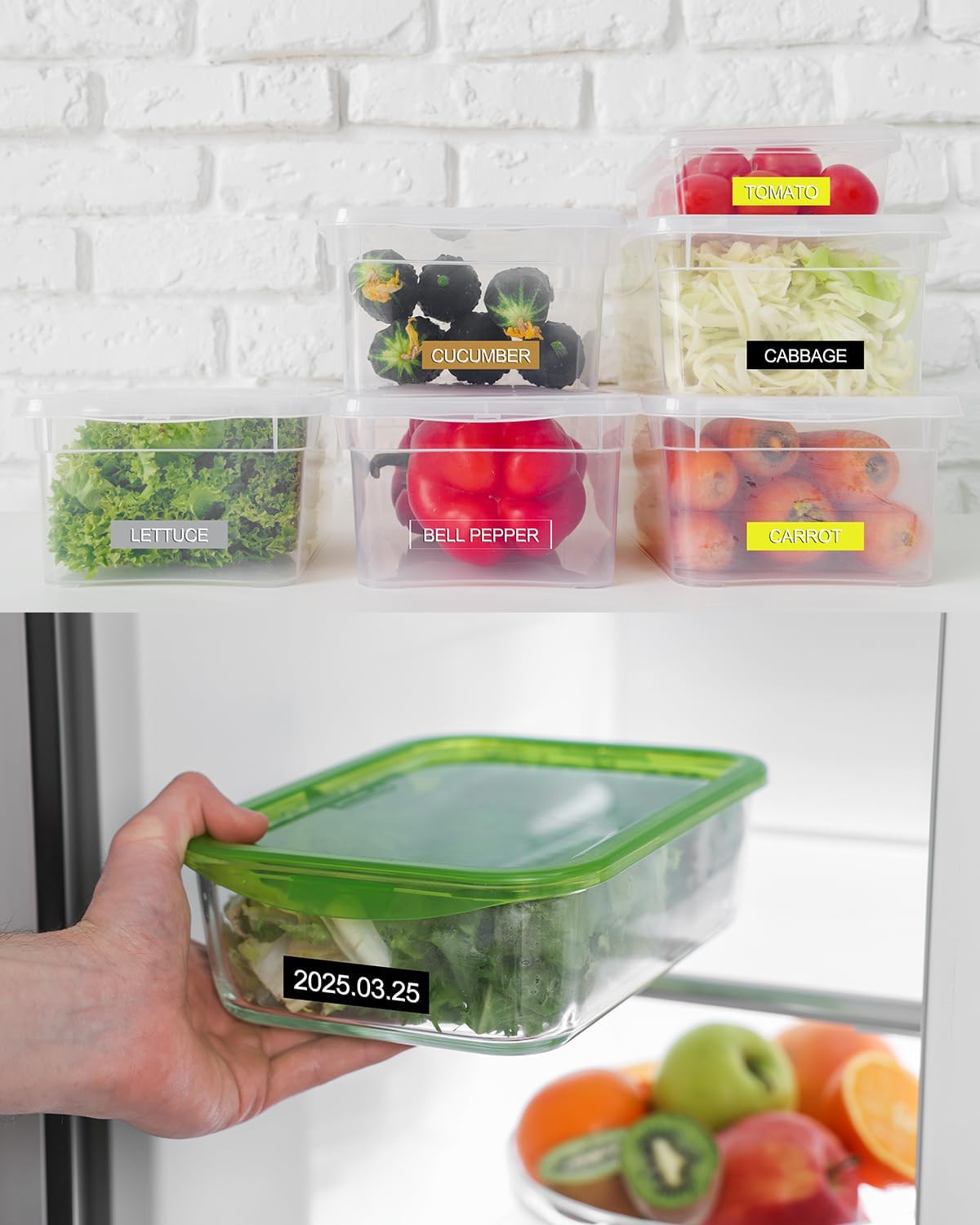 10 Pack Embossing Label Tape Compatible for Dymo Label Maker, 3/8 Inch 3D Plastic White on Black/Silver/Clear/Gold/Yellow, Compatible with Dymo Organizer Xpress 12965 12966