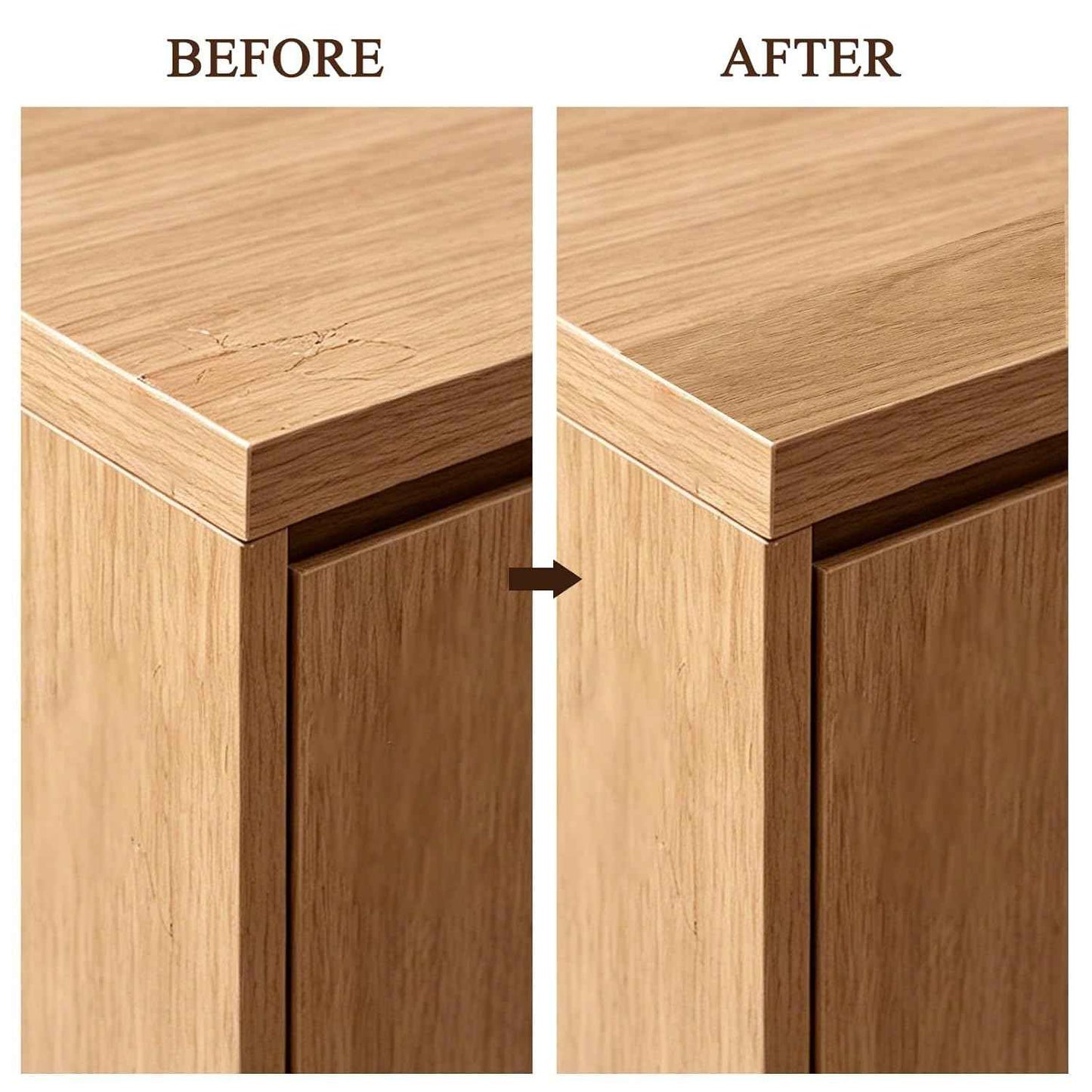 GSCIT Club Red Oak Wallpaper, 2.4 inch X 15ft Self Adhesive Wood Grain Repair Tape Walnut Repair Patch for Tables, Chairs, Baseboards, Doors, Windows, Floors, Handicraft DIY.