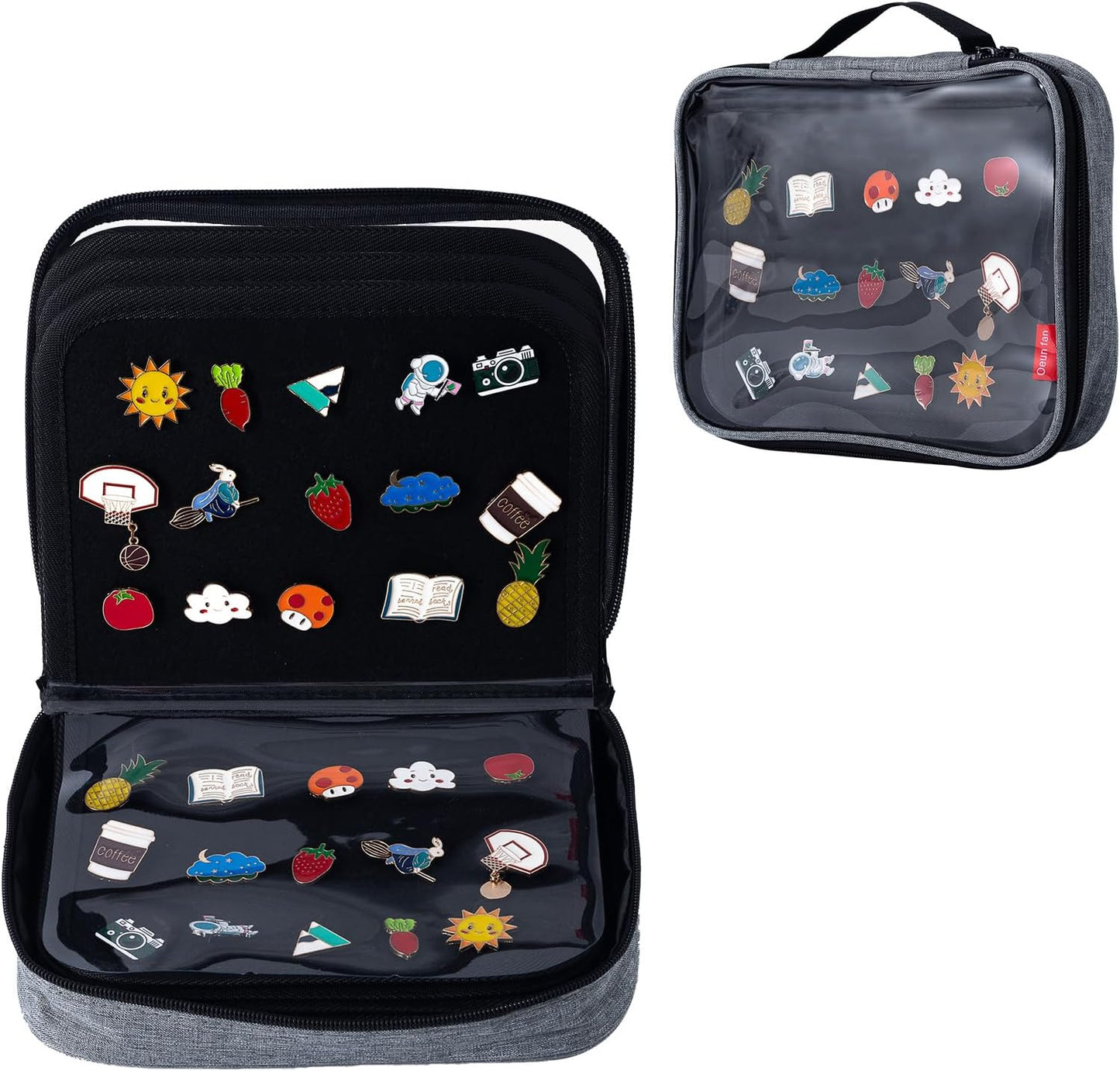 Pin Bag Pin Display Book - Lumora Desk