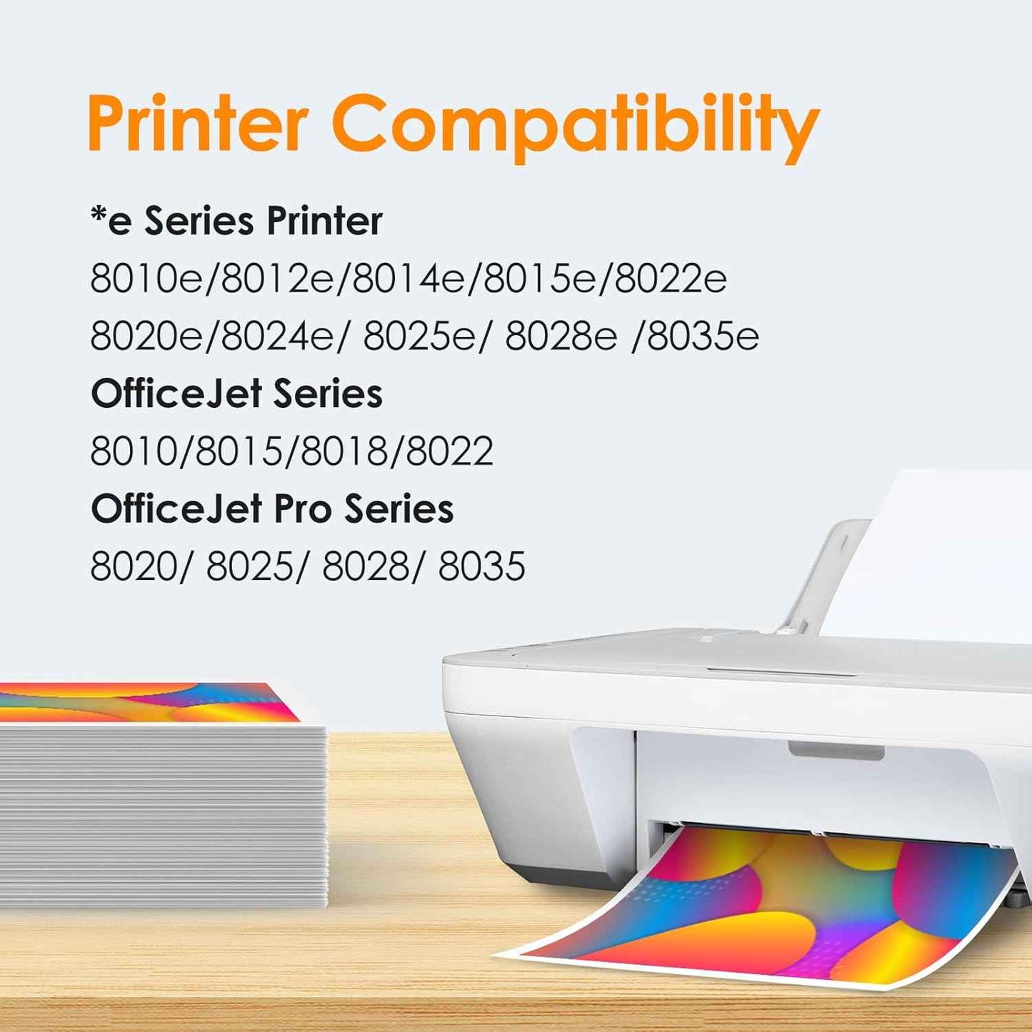 910XL Ink Cartridges for HP Printers Replacement for HP 910XL Ink Cartridges Combo Pack for HP 910 Ink Work with OfficeJet Pro 8010e 8015e 8025e 8020e 8028e 8035e 8015 8020 Printer(4 Pack)
