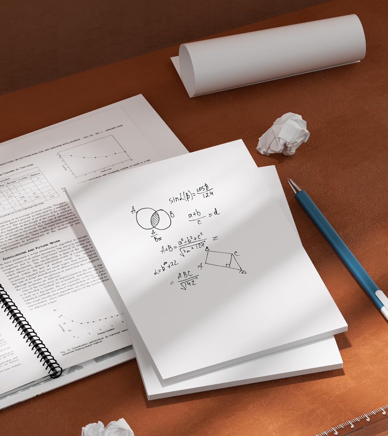 Note Pads 4x6 - Notepad - 10 Pads - 50 Sheets per Notepads - Small Writing Pads White Paper - Blank Note Pads - Server Memo & Scratch Pads 4x6'', Pocket Note Pad with Clean Sheets for Office