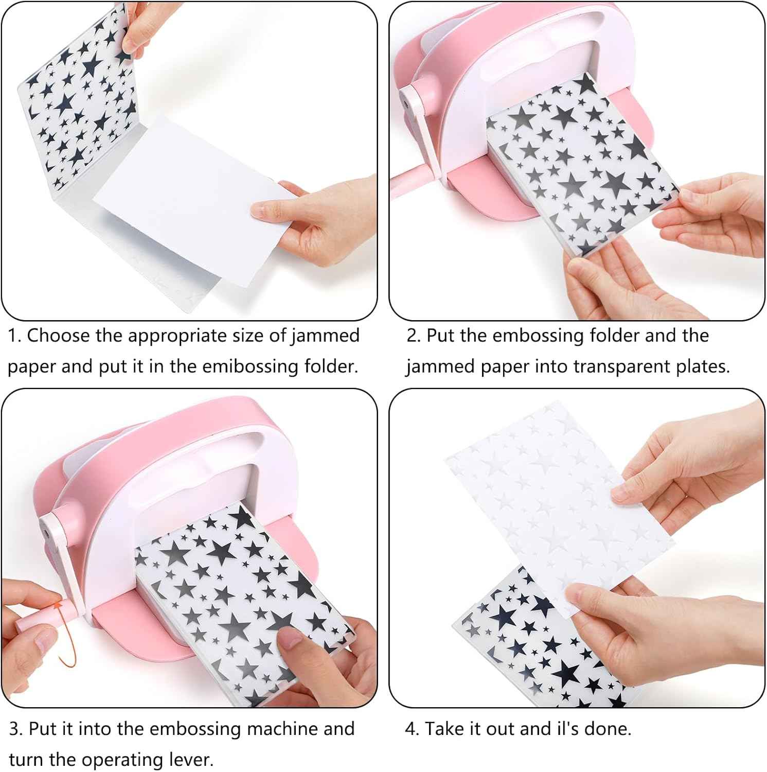 Hedume 16 Pieces Embossing Folders, 5.9" x 4.1" Embossing Machine Template Paper Card Folder, Classic Style Plastic Template Cards for Card Making, DIY Flower Scrapbook, Photo Album, Craft Decoration