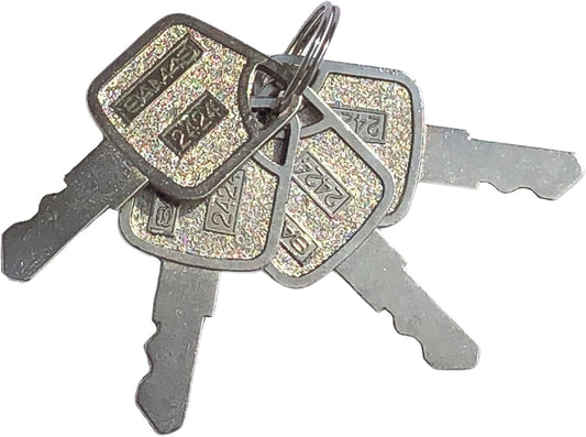 SAM4s Key Number 2424, Four Keys for 16" Cash Drawer