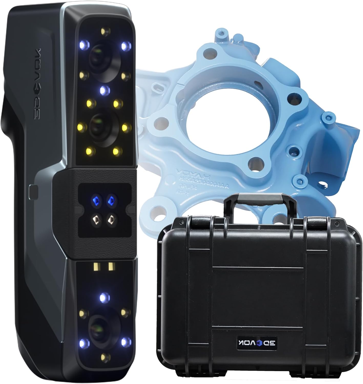 MT 3D Scanner Kit for Reverse Engineering, CAD Modeling, 3D Printing, Product Design, Animation, Game Design, Art, Architecture, Car Repairs, Research & Industrial Quality Inspection