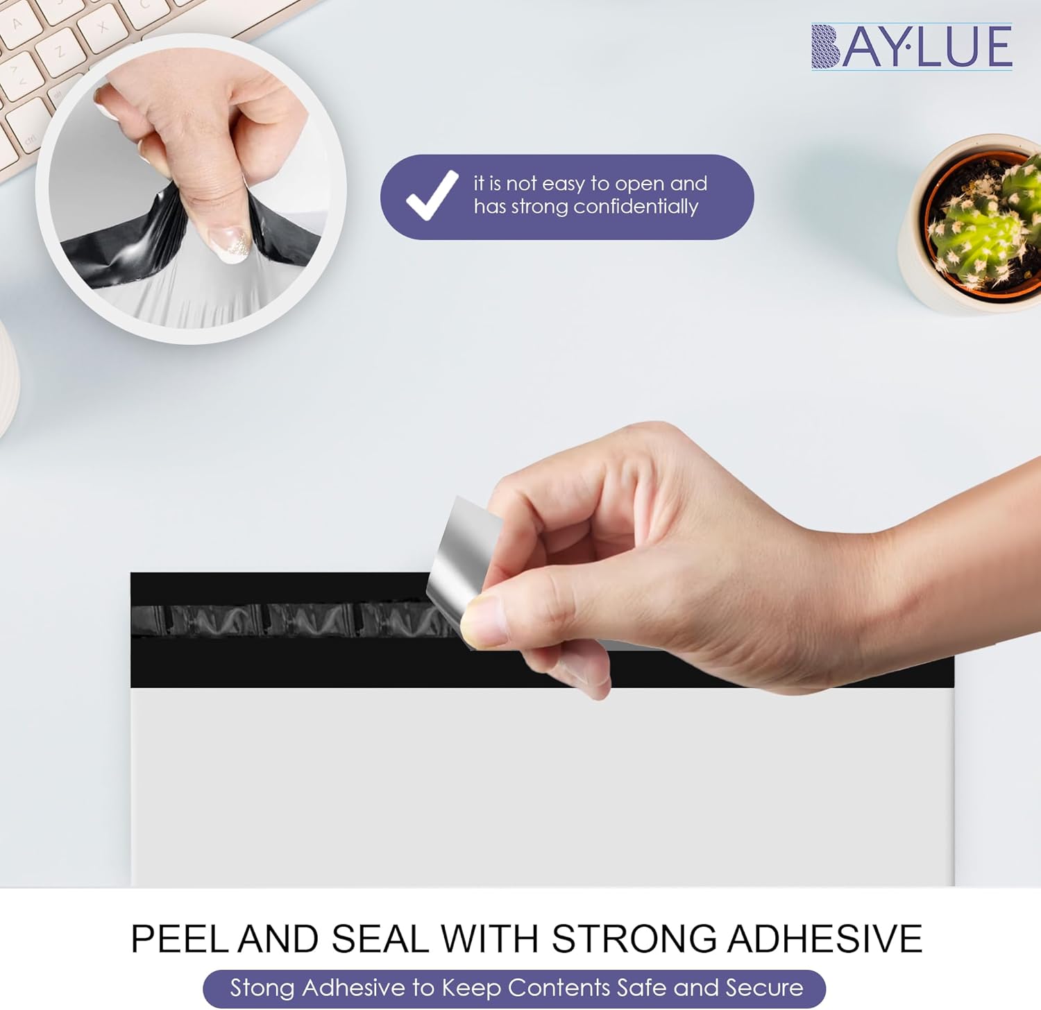 White Poly Mailers 9x12 Inch | Strong Adhesive Self-Seal mailer Bags | Tamper, Tear, Water Resistant Shipping Envelopes | Thick Strong Material Polymailer Bags Clothing Bag | 1000 Pack Bulk - Lumora Desk