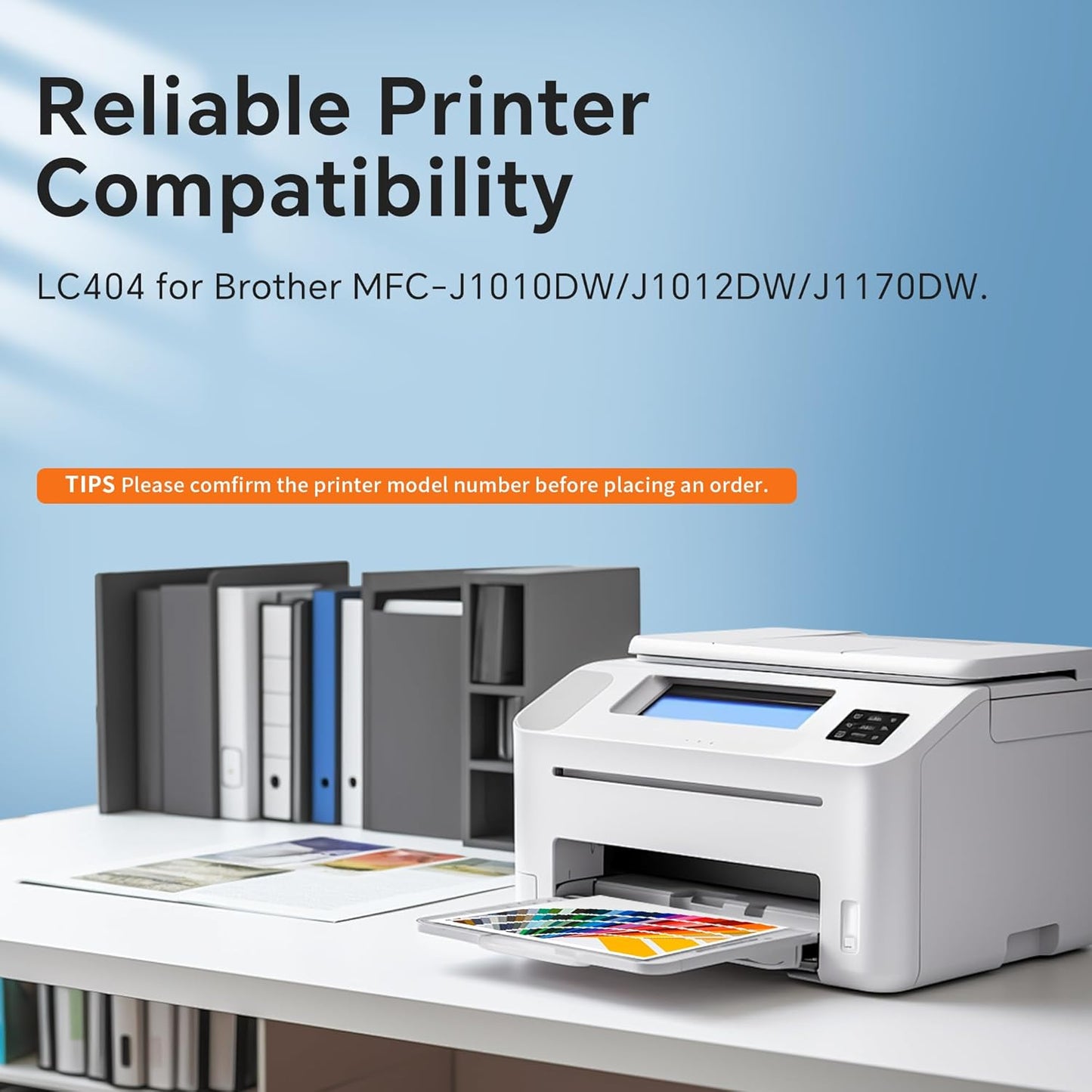 LC401XL LC401 Ink Cartridges Compatible for Brother Ink Cartridges LC401 XL to use with Brother MFC-J1010DW MFC-J1012DW MFC-J1170DW Printer Ink (10 Pack, 4 Black 2 Cyan 2 Magenta 2 Yellow)