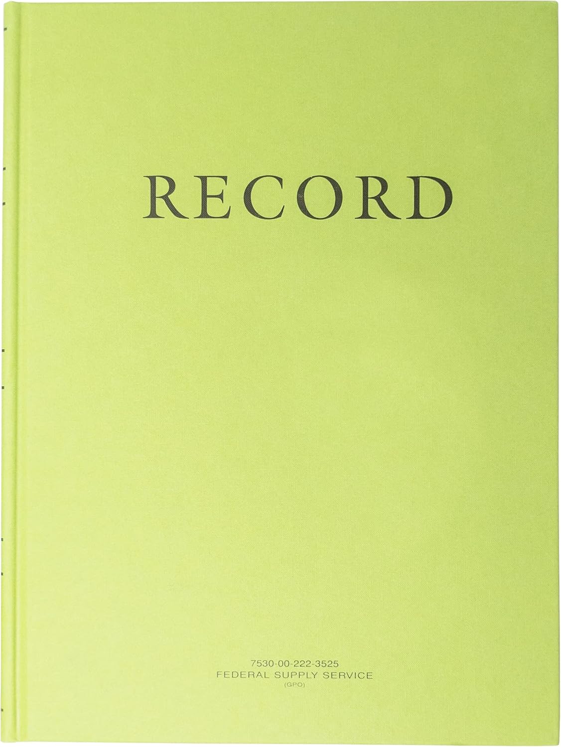 Tacticai 3-Pack Green Military Log Book, 8” x 10.5” - 192 Pages, Record Book for Record Keeping, Supply Chain, Inventory, Training, Maintenance & Field Operations, NSN 7530-00-222-3525