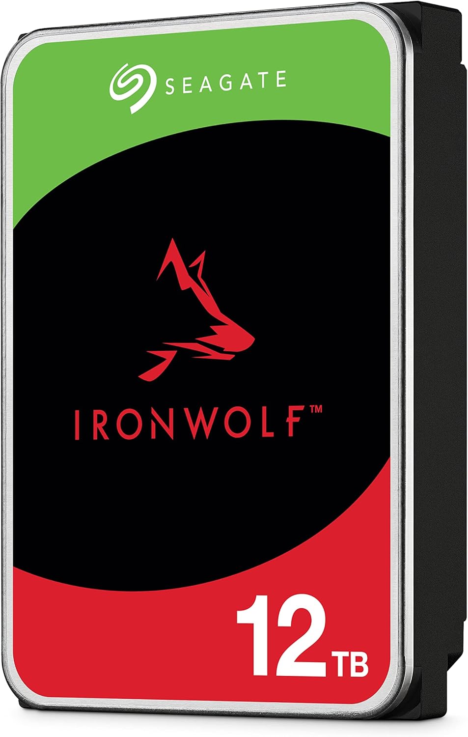 Seagate IronWolf 12TB NAS Internal Hard Drive HDD – CMR 3.5 Inch SATA 6Gb/s 7200 RPM 256MB Cache for RAID Network Attached Storage (ST12000VNZ008/ST12000VN0008)
