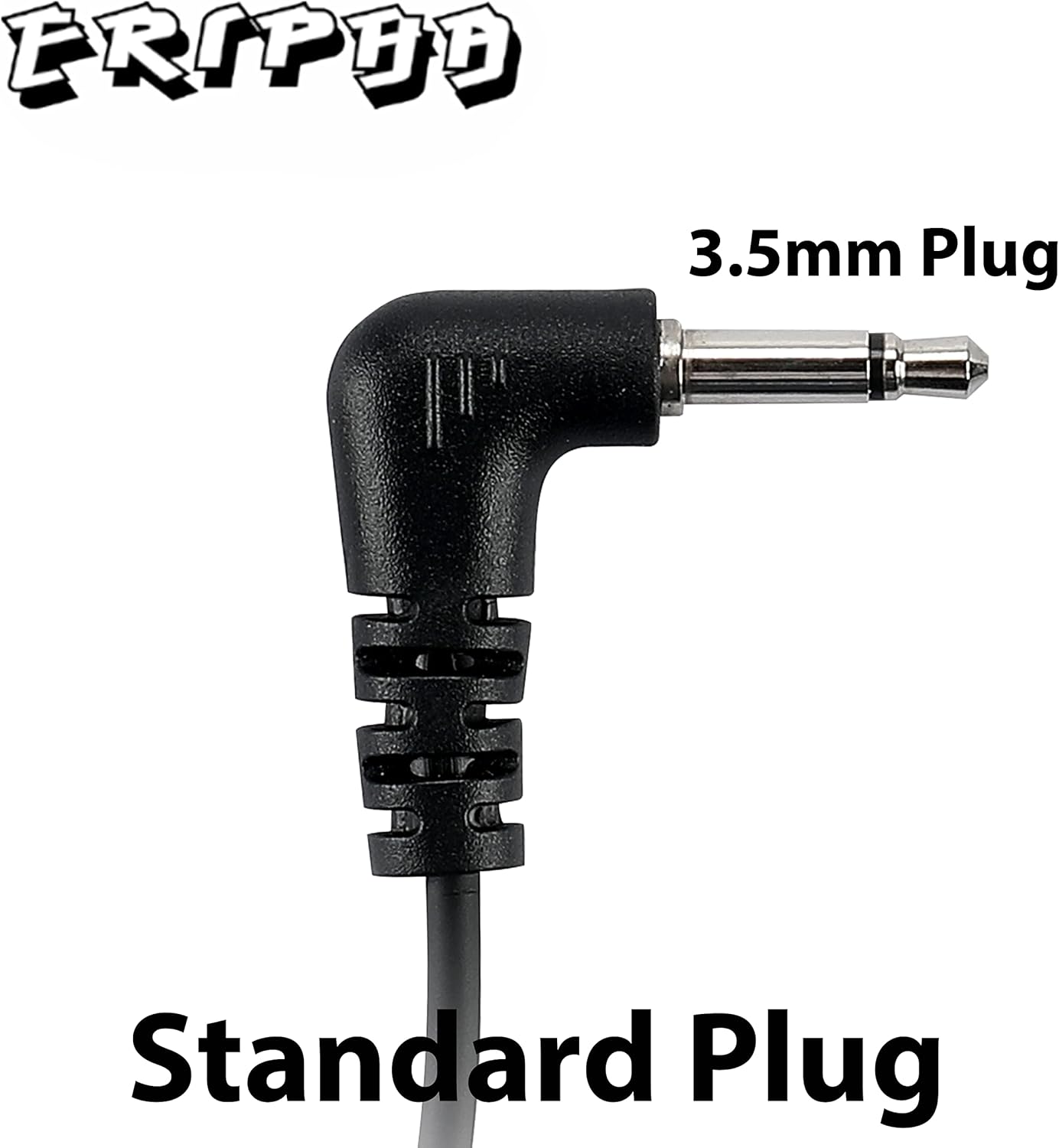 Police Earpiece 3.5mm /1 Pin Listen Only Acoustic Tube Earbud Headset for Remote Speaker Mic M0torola Kenwood 2 Way Radio FBI Security Surveillance Walkie Talkie