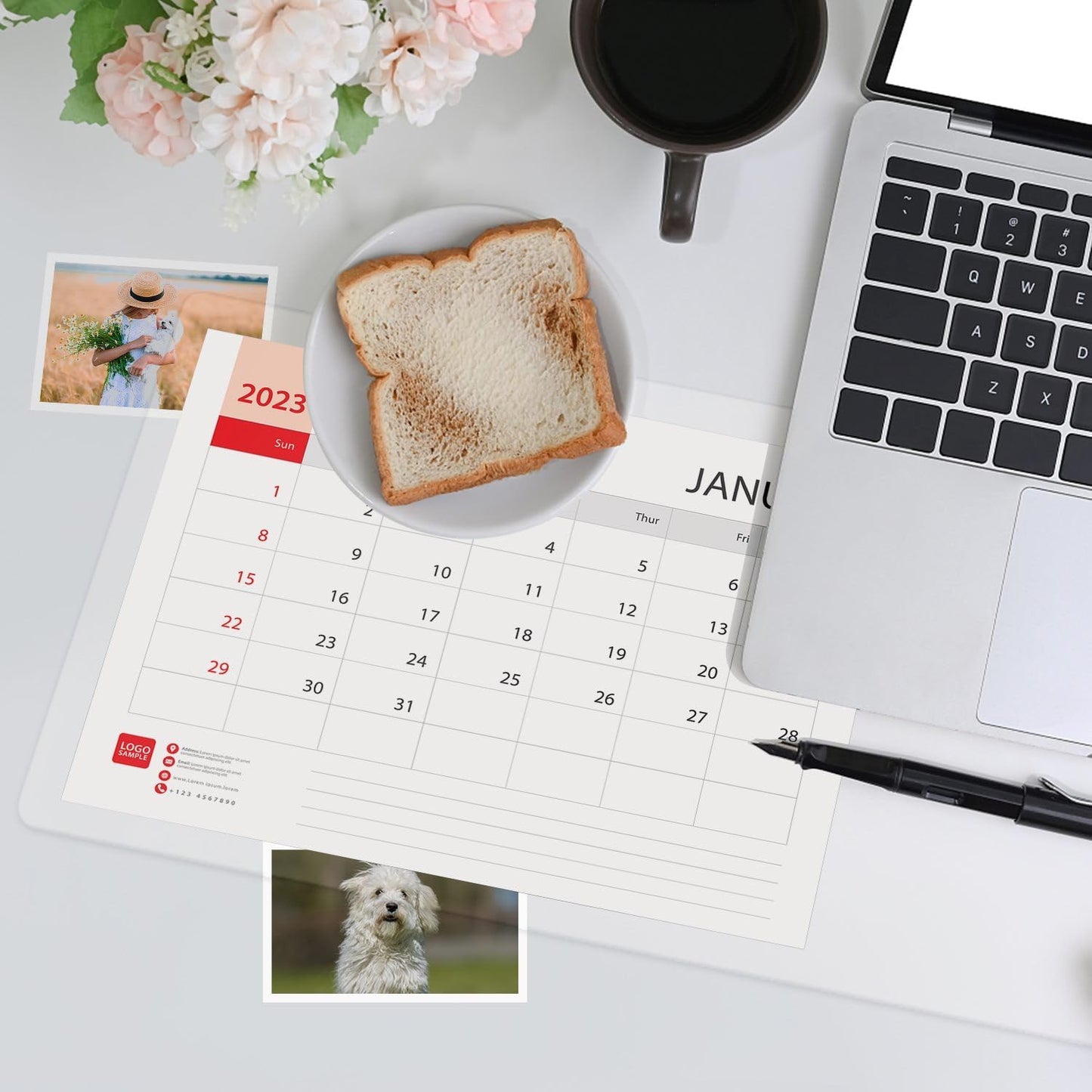 Clear Table Cover Protector 36 x 40 Inch, 2mm Thick Table Protector for Dining Room Table, Clear Plastic Table Cover, Table Pad Mat for Kitchen, Writing Desk Pad for Desktop
