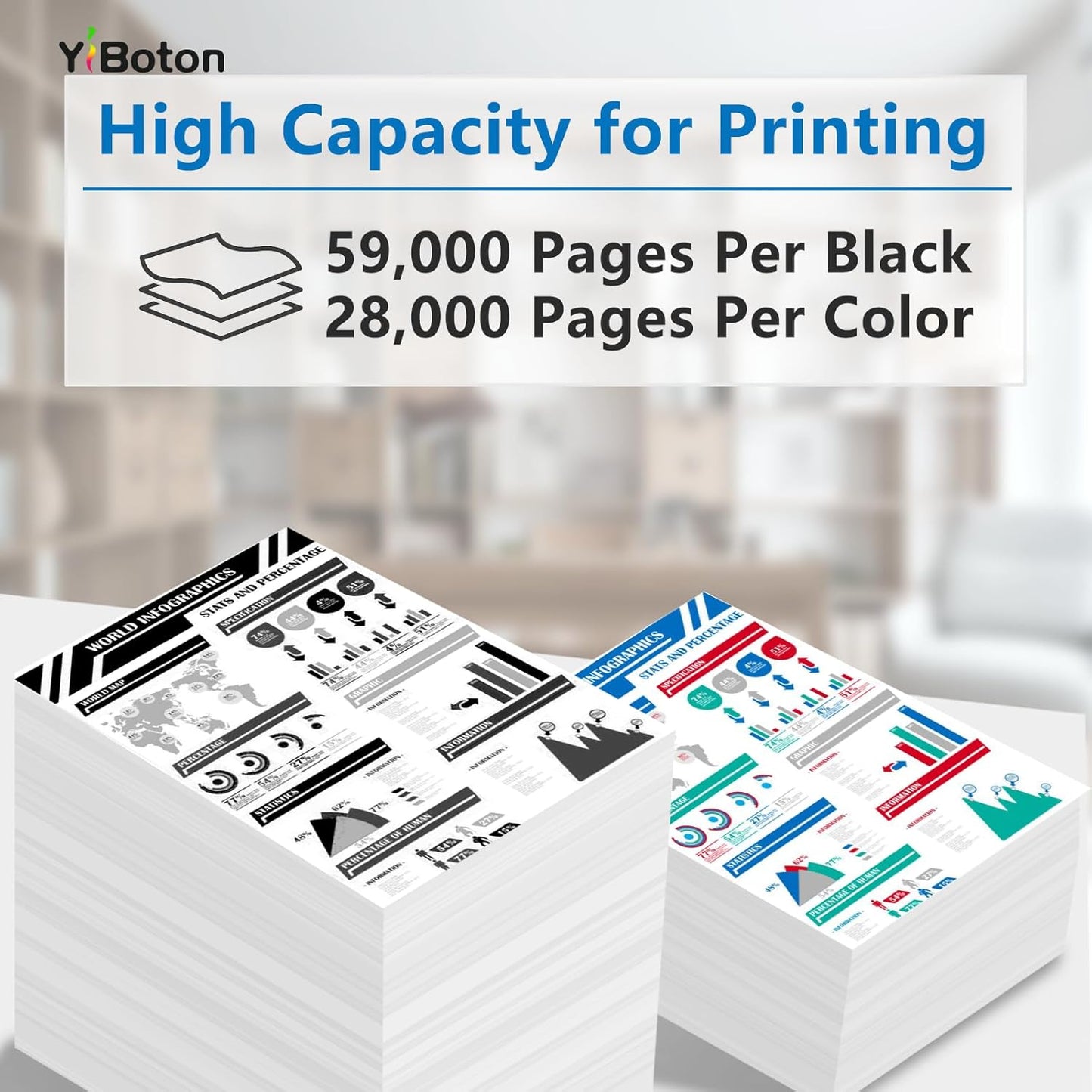Extra High Yield Xerox Altalink C8130 C8145 Toner Cartridge 006R01746 006R01747 006R01748 006R01749 Toner Compatible for Xerox AltaLink C8130 C8135 C8145 C8155 C8170 Printer Black Cyan Magenta Yellow
