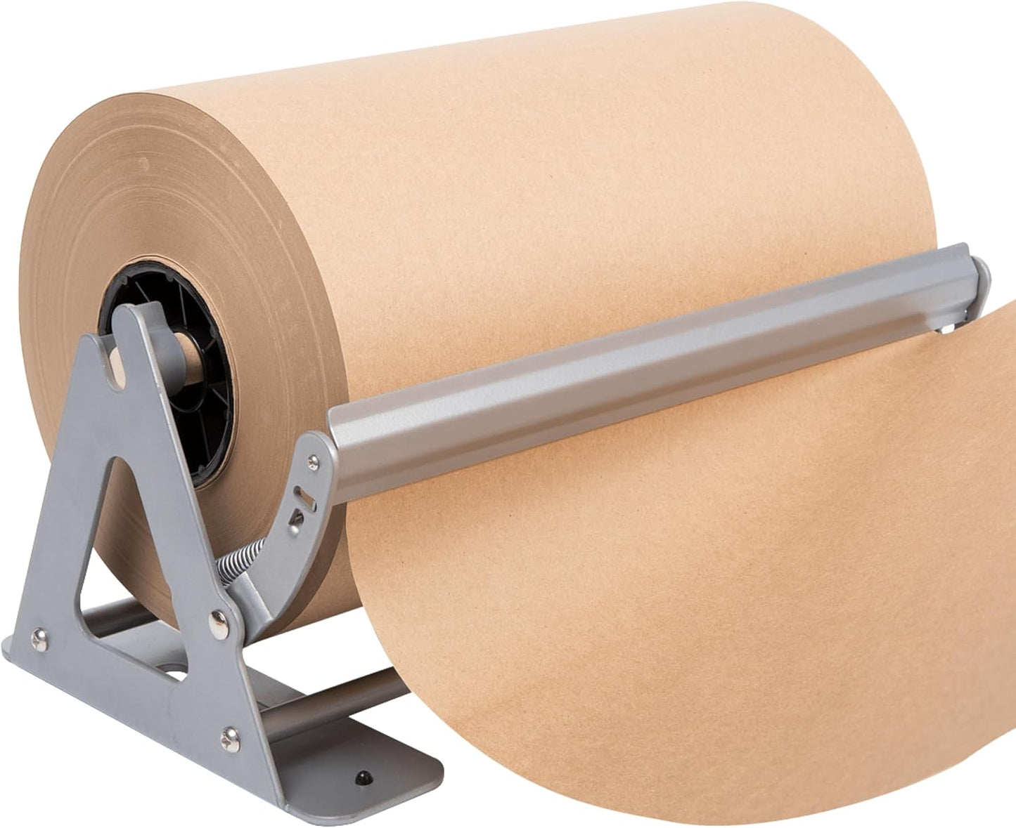 DIY Crew 12 Inch Paper Roll Dispenser and Cutter - Heavy-Duty Wall Mountable, Non Slip Tabletop - Kraft, Freezer, Butcher Paper - Up to 1000ft Rolls
