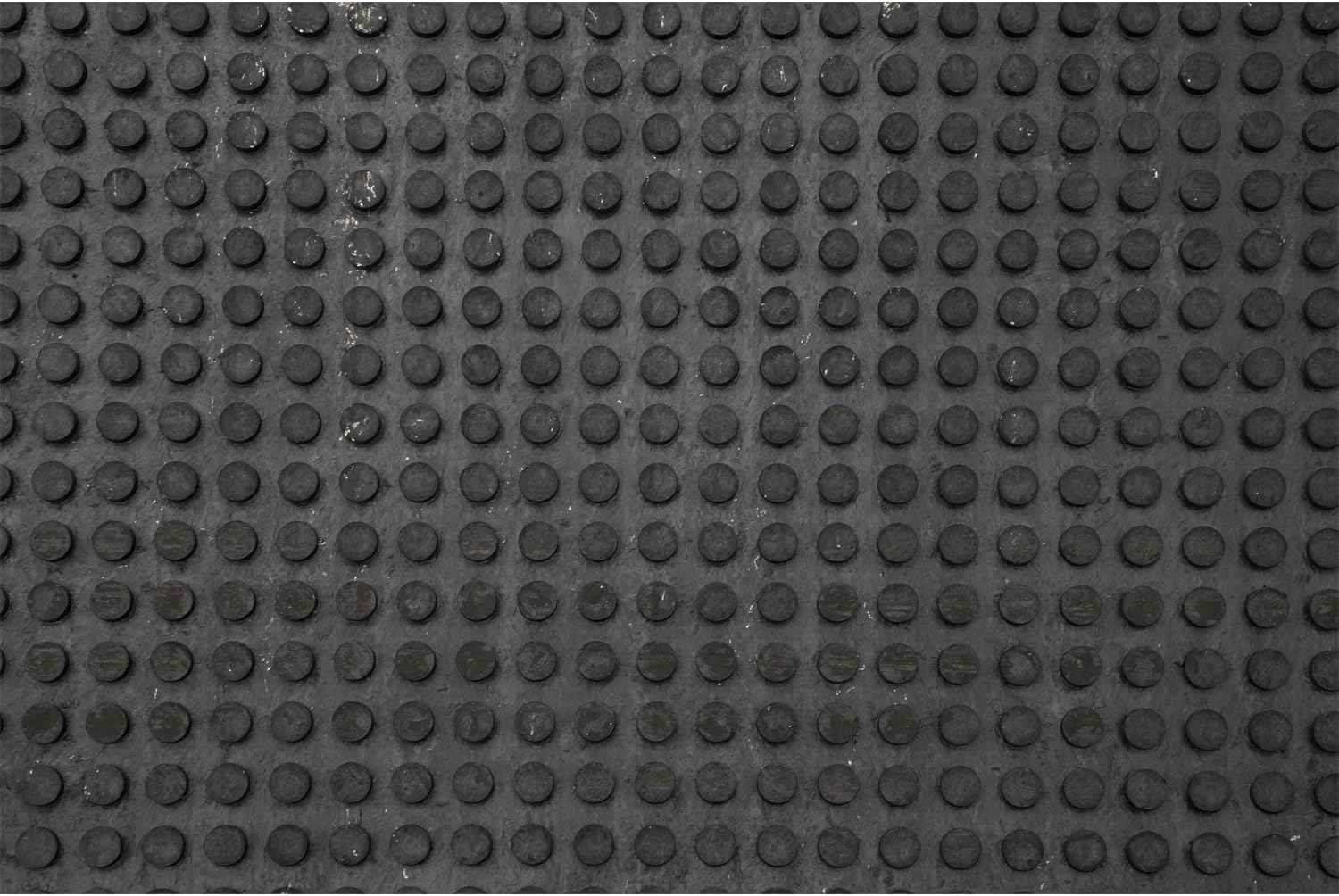 Heavy-Duty Rubber Stable Mat 4x6 Non-Slip Horse & Dairy Mat, 3/4" Thickness, Easy Clean Surface, Livestock Barn Flooring, Durable Utility Mat for Barns, Stalls, Trailers, Made in USA
