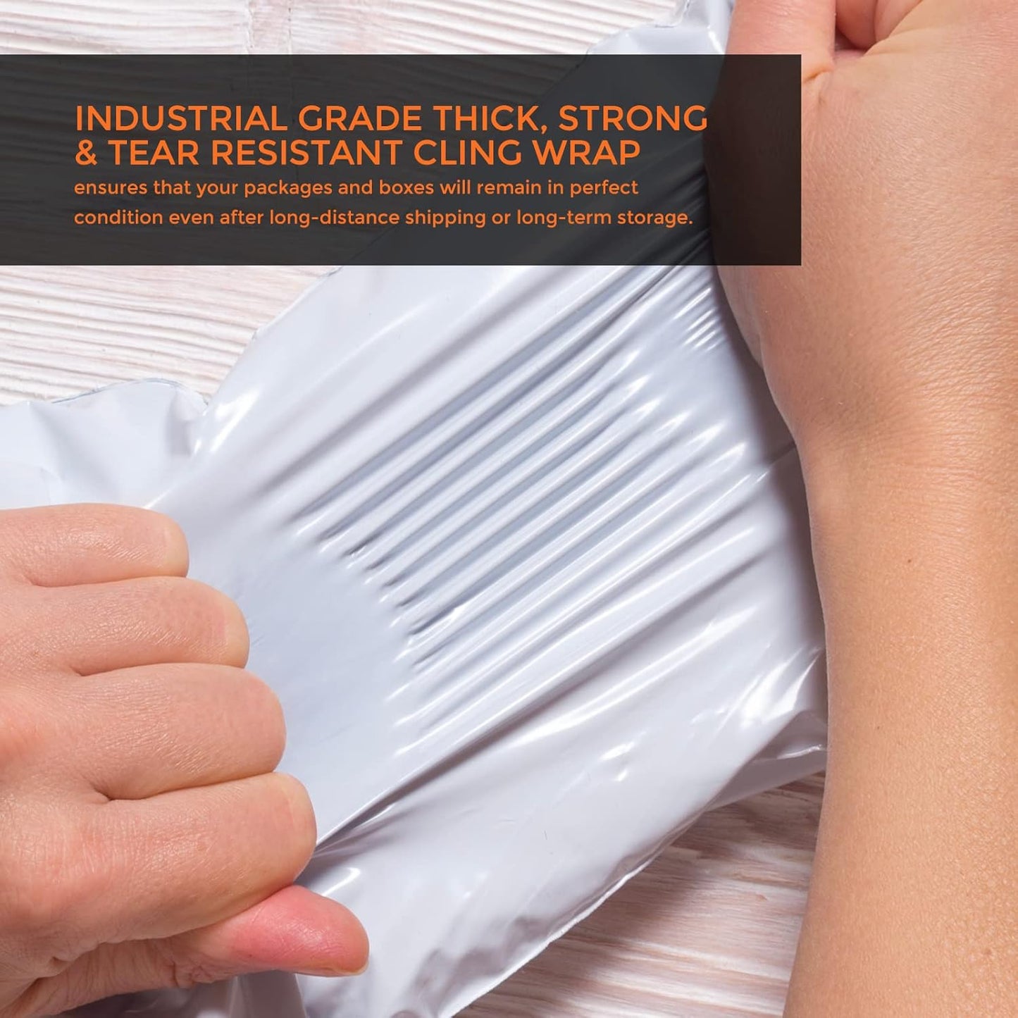 PackageZoom Poly Mailers 26x32 50 Pcs Self-Seal Shipping Envelopes For Businesses, Strong Adhesive Mailing Bags, Tear & Water-Resistant Protective Shipping Bags Light Grey - Lumora Desk