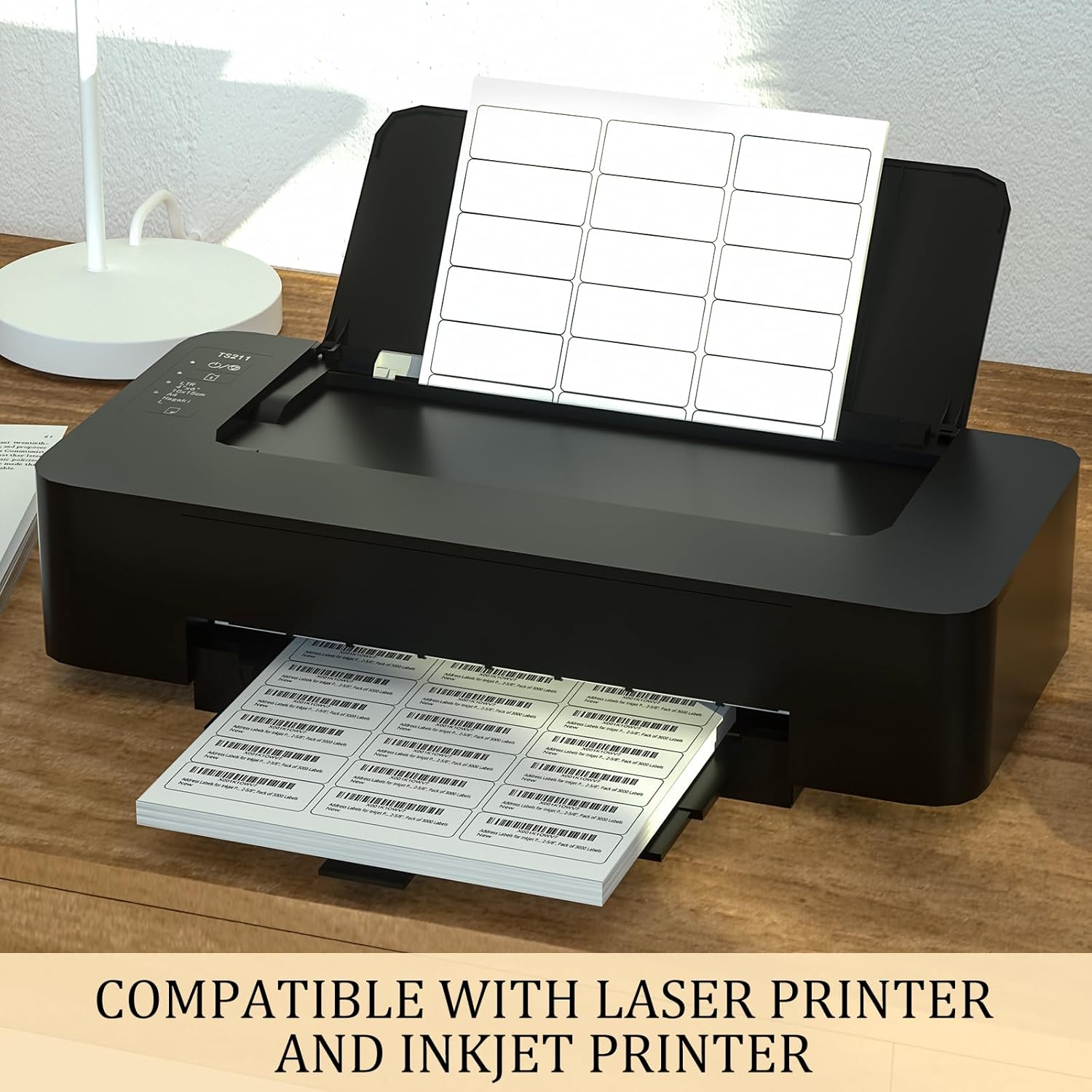 Address Labels for Inkjet Printers 1" x 2-5/8", Pack of 3000 Labels - Lumora Desk