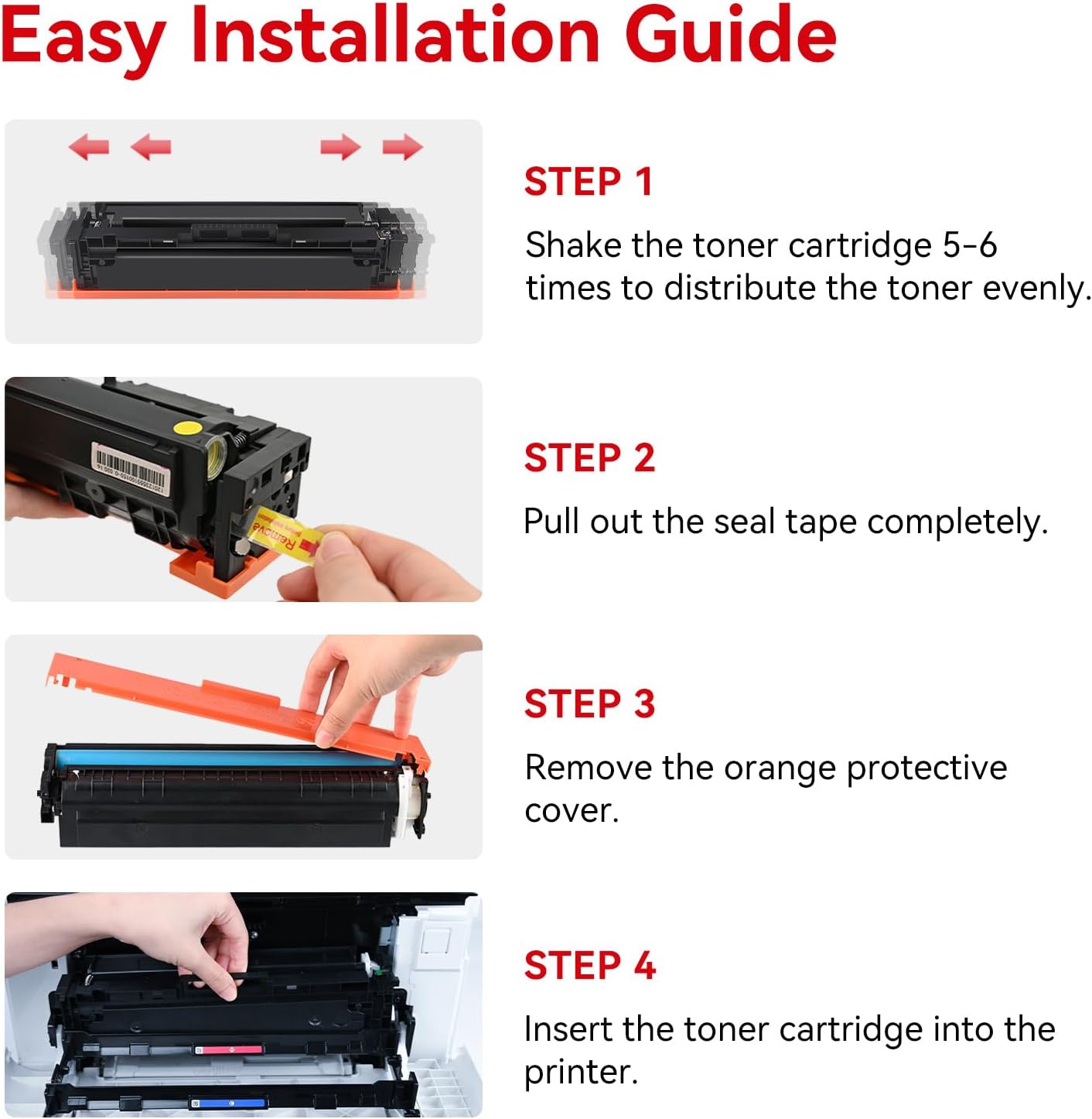 MYTONER 067H 067 Toner Cartridge Set Compatible Replacement for Canon 067H Toner Cartridge High Capacity for imageCLASS MF656Cdw LBP632Cdw MF654Cdw MF653Cdw LBP633Cdw MF650C LBP630C Printer (4 Pack)