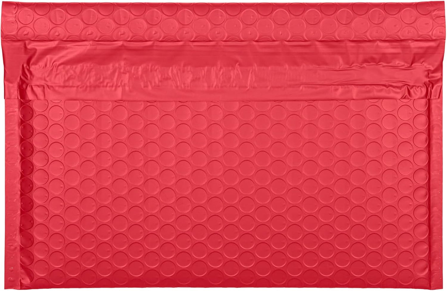 Red Side-Loading Bubble Mailers 10 x 7 Inches,Self-Seal Padded Mailing Envelopes, Pack of 27 - Lumora Desk
