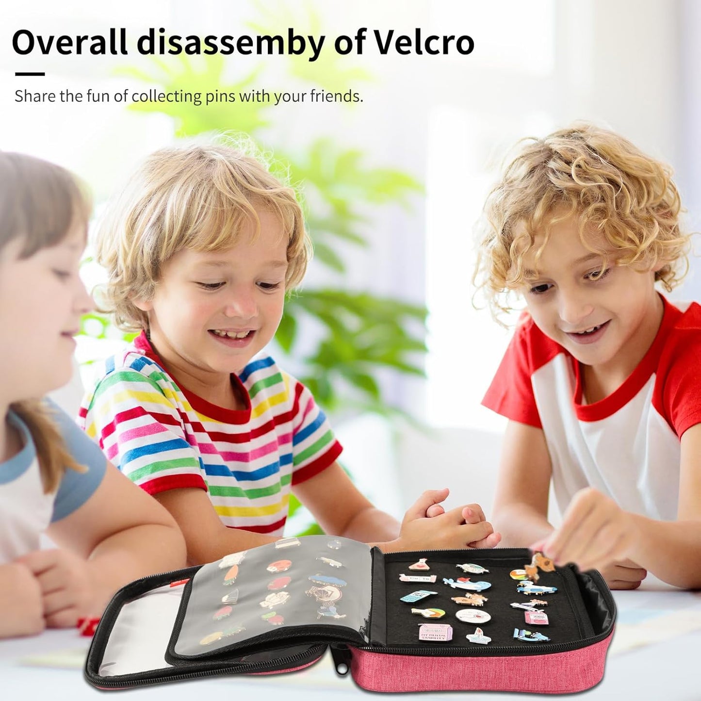 Pin Bag Pin Display Book - Lumora Desk