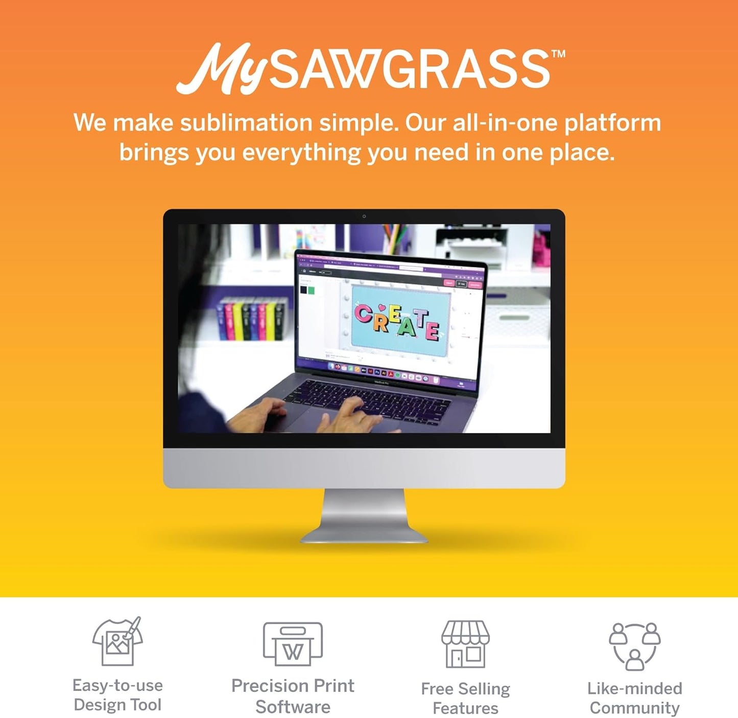 Sawgrass SubliJet UHD Sublimation Ink Cartridge - Yellow - High-Performance Ink SG500 SG1000 Sublimation Printers - Long-Lasting, High-Viscosity Gel Ink for Vibrant, Crisp Prints