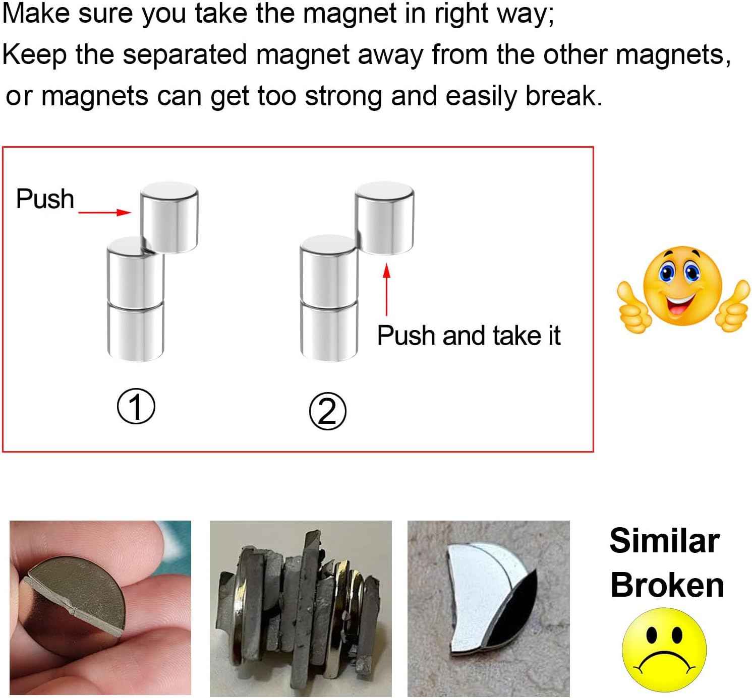 N52 Magnet-3/8"D x 3/8"H - 20 Pack Cylinder Super Strong Neodymium Thick Disc Rare Earth Magnets, Small Cylindrical Refrigerator Magnets for Fridge,Crafts,Office,Whiteboard,Dry Erase Board