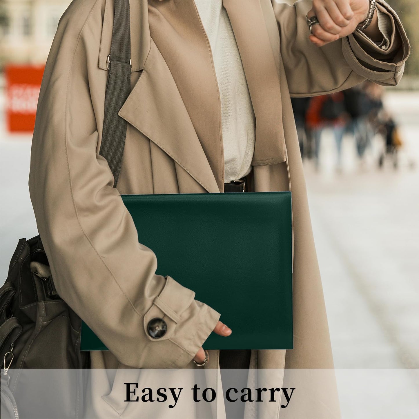 Certificate Holders 8.5"x11" Graduation Diploma Cover Document Leather Folders,Forest green-20 Pack