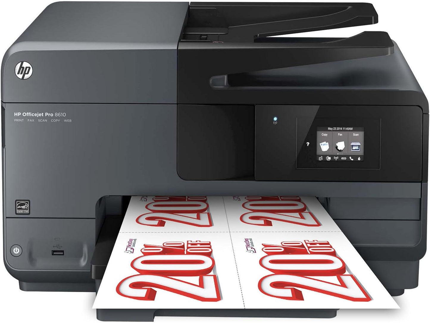 Laser and Inkjet Printer Postcards 4 up Per Page, White 5000 Cards (1250 Sheets) Same Size As Avery 05689 - Avery 08387