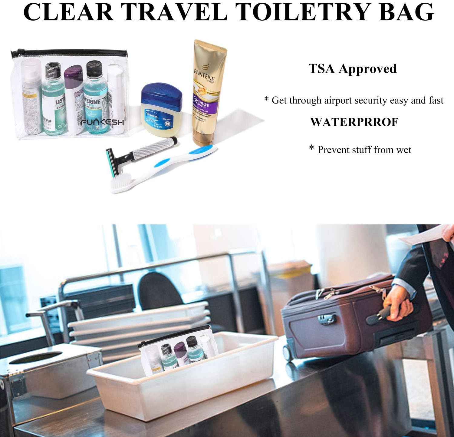 Mens Toiletry Bag Waterproof Organizer Bag Travel Shaving Dopp Kit Perfect Travel Accessory Gift