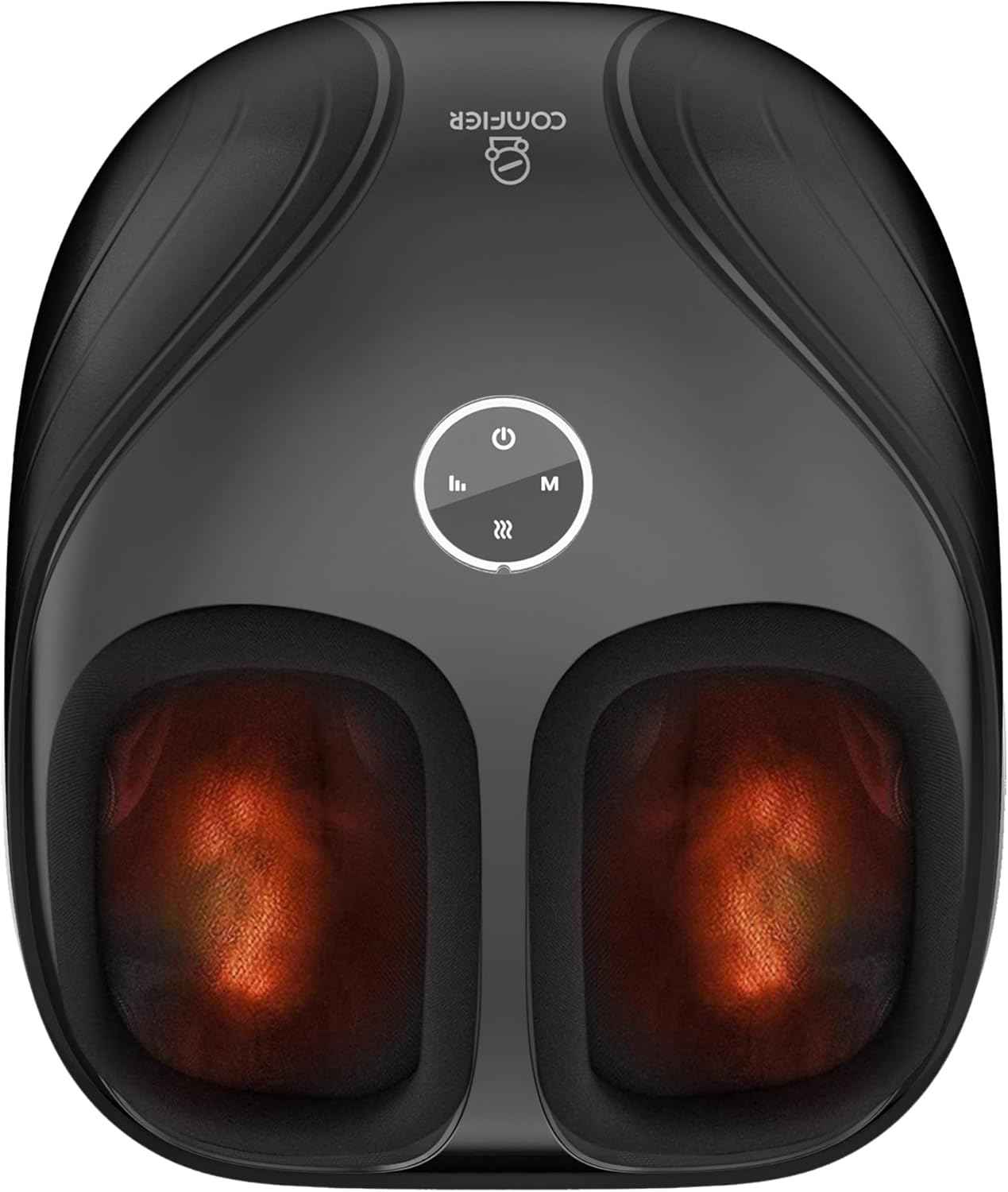 COMFIER Shiatsu Feet Massager Machine,Birthday Gifts for Men&Women,Foot Massager with Heat,Kneading Rolling Compression for Plantar Fasciitis,Neuropathy Fits up to Men Size 12, for Home Office Use