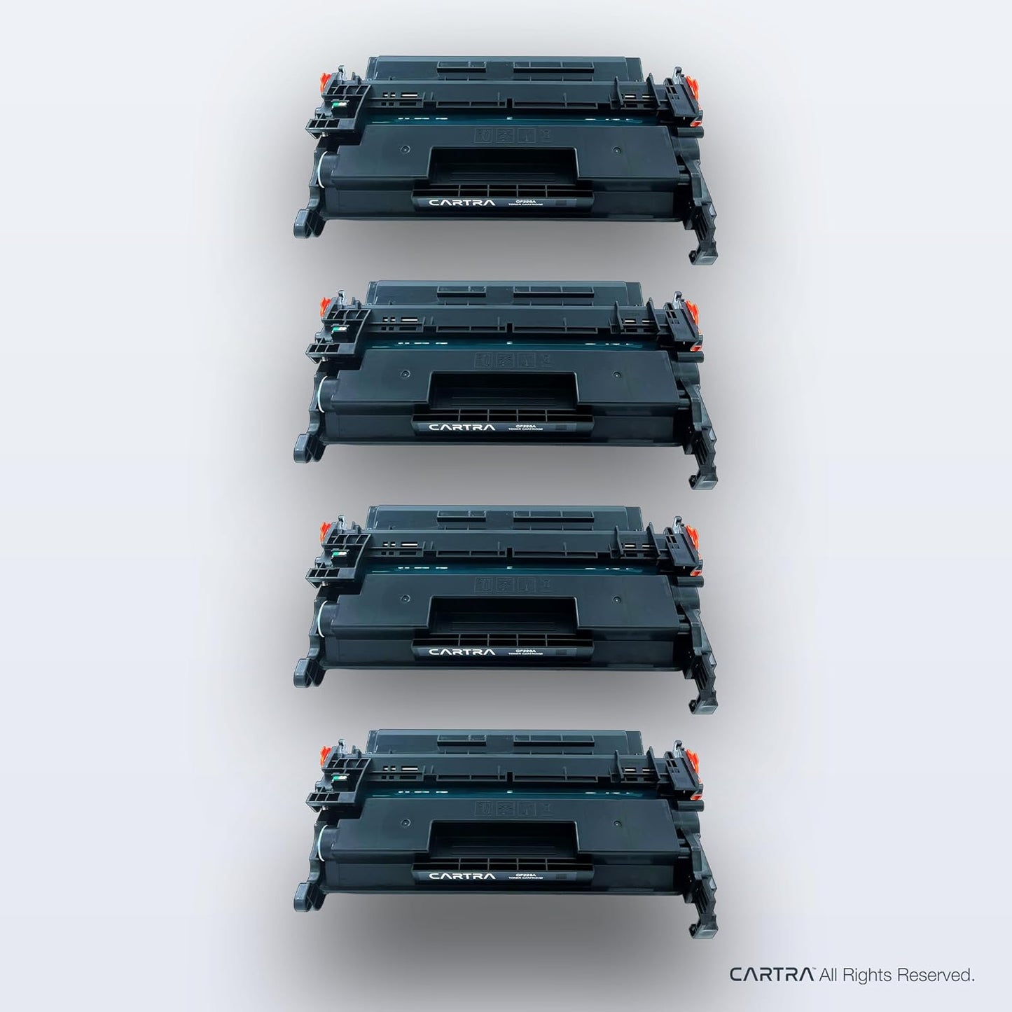CARTRA 26A CF226A Toner Cartridge 4 Pack Compatible Replacement for HP 26A CF226A 26X CF226X Pro M402dn M402n M402dw Pro MFP M426fdw M426fdn M426dw Series Printer Ink High Yield