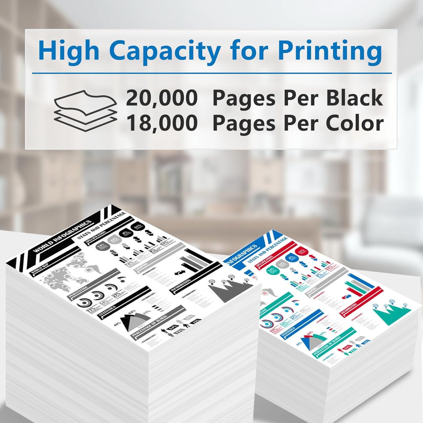Extra High Capacity T09 T09L Toner Cartridge Compatible with Canon T09 T09L 3020C005AA 3019C005AA 3018C005AA 3017C005AA Toner for Canon ImageCLASS X LBP1127C MF1127C Printer