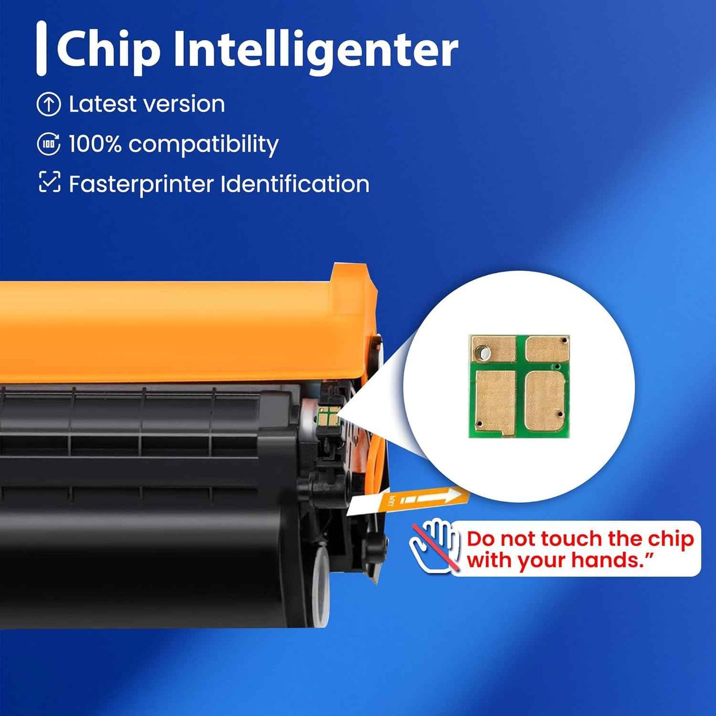 134A Toner Cartridge (with Chip) Replacement for HP 134A W1340A 134X W1340X Black Toner for M209dw M234dw M234sdw M234sdn Printer Ink (2-Pack)